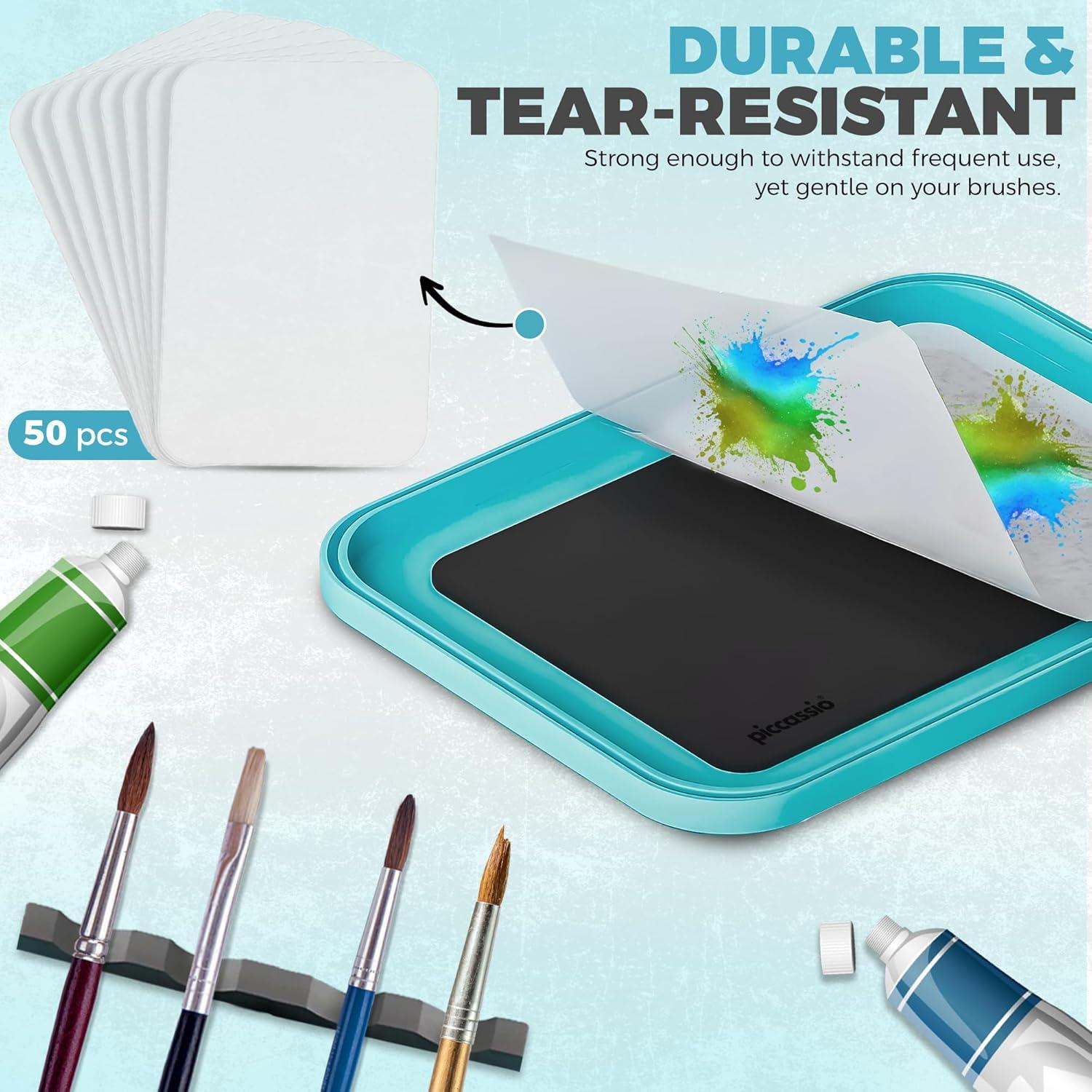 Paleta Húmeda Piccassio 3 en 1 para Pintura Miniaturas