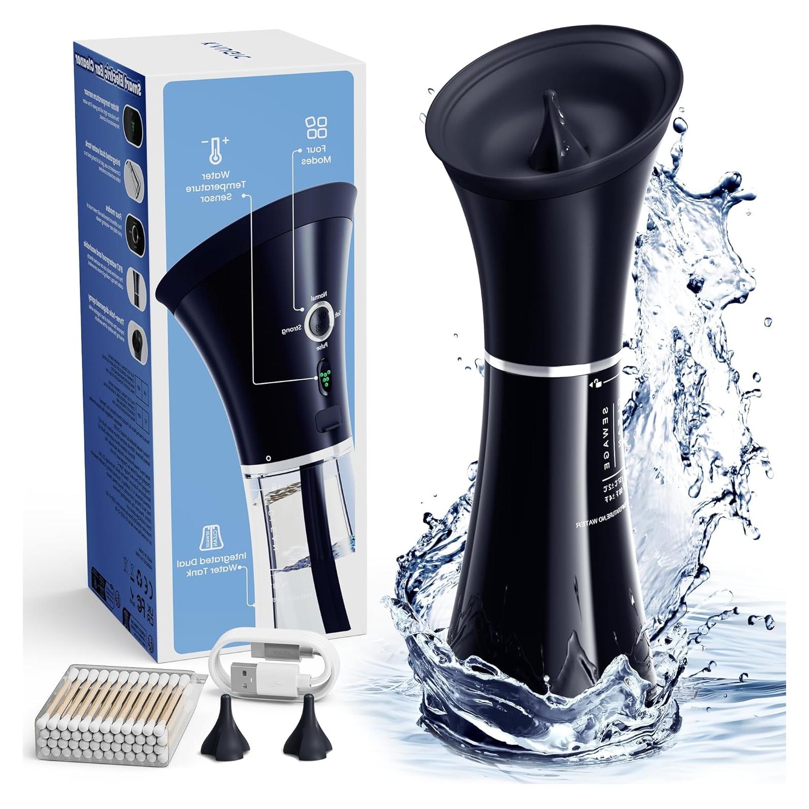 Limpiador de Oídos Eléctrico KAUGIC CSJ-001 Negro IPX7