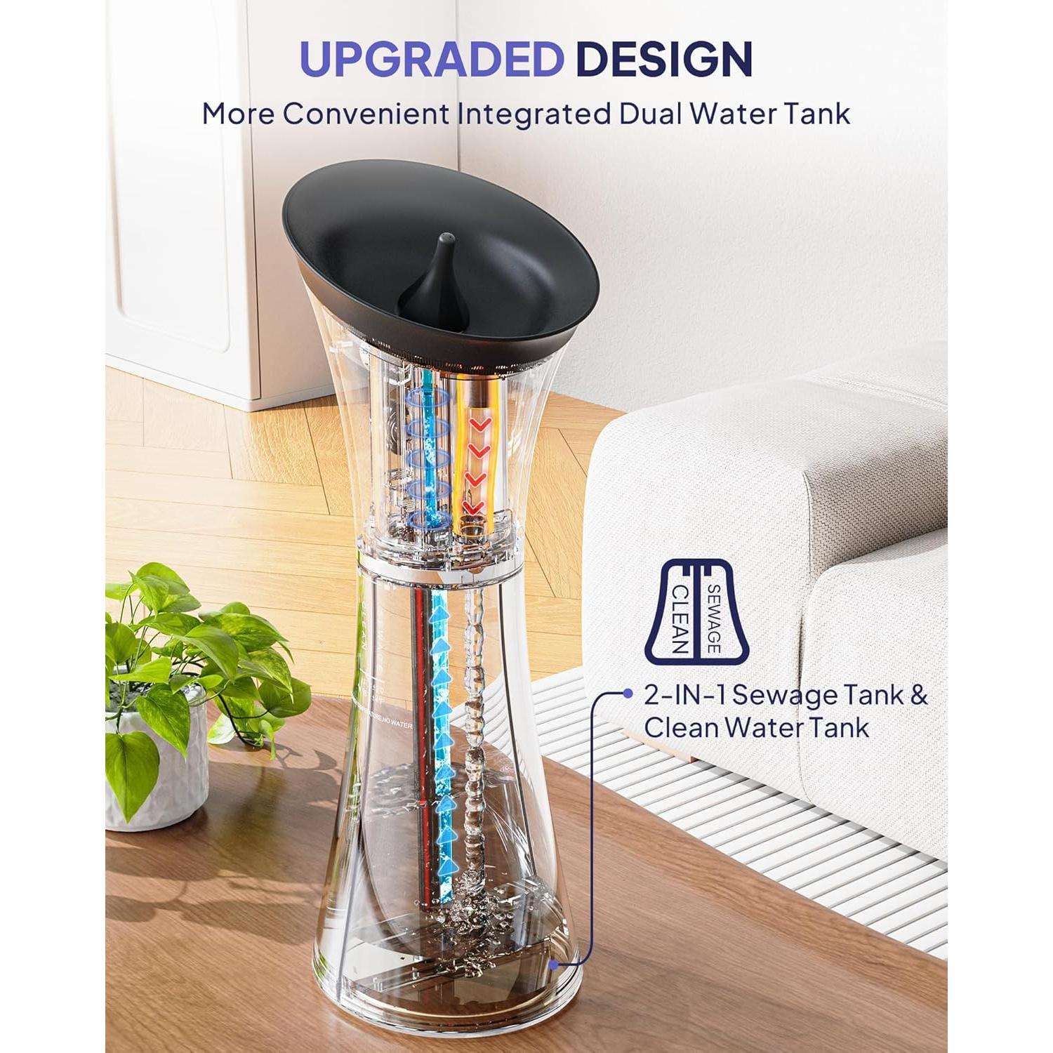 Limpiador de Oídos Eléctrico KAUGIC CSJ-001 Negro IPX7