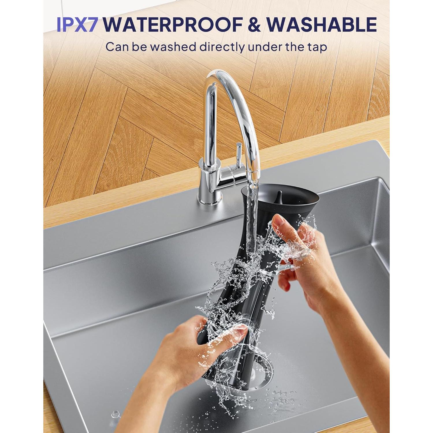 Limpiador de Oídos Eléctrico KAUGIC CSJ-001 Negro IPX7