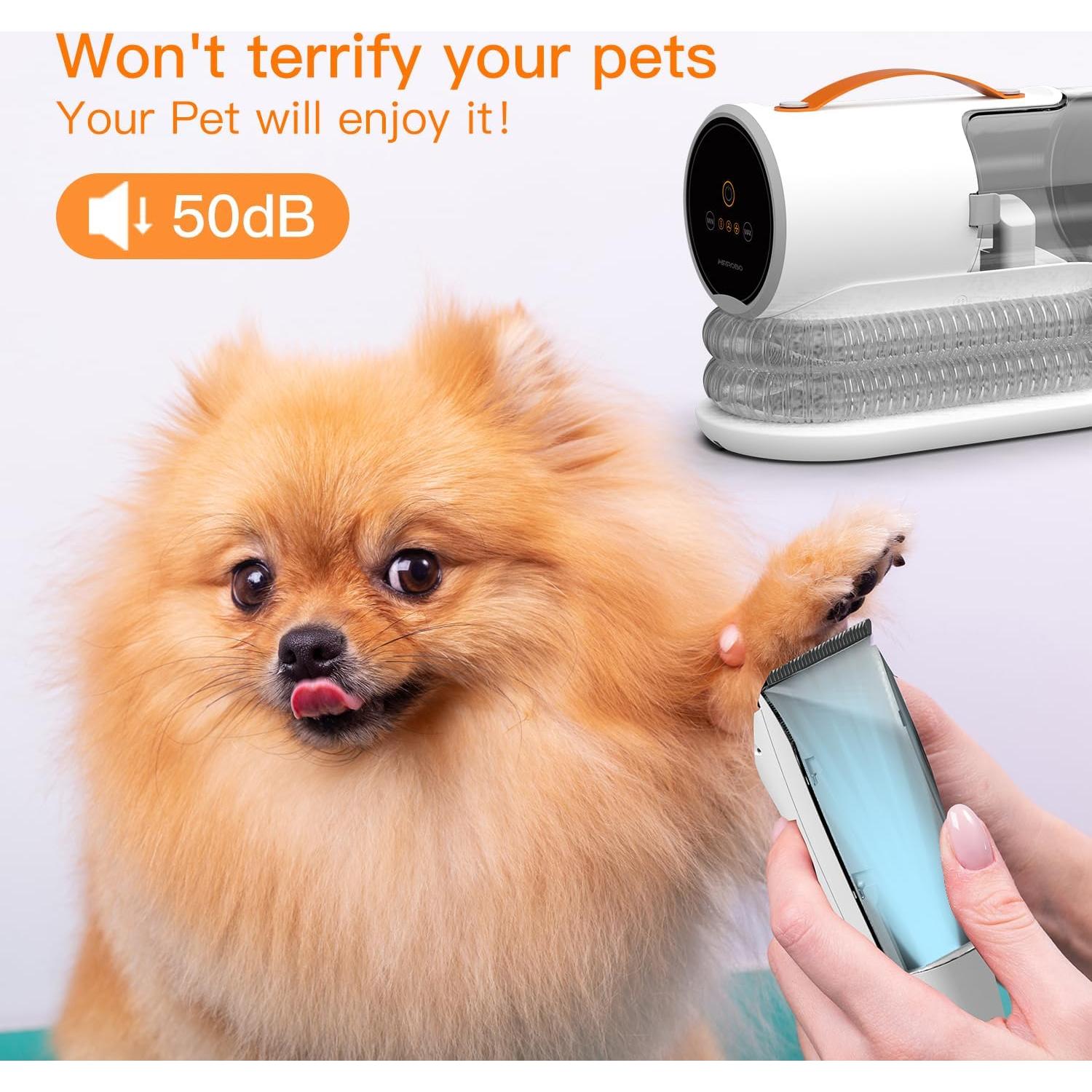 Aspiradora AIRROBO PG100 para Acicalamiento de Perros 12000Pa