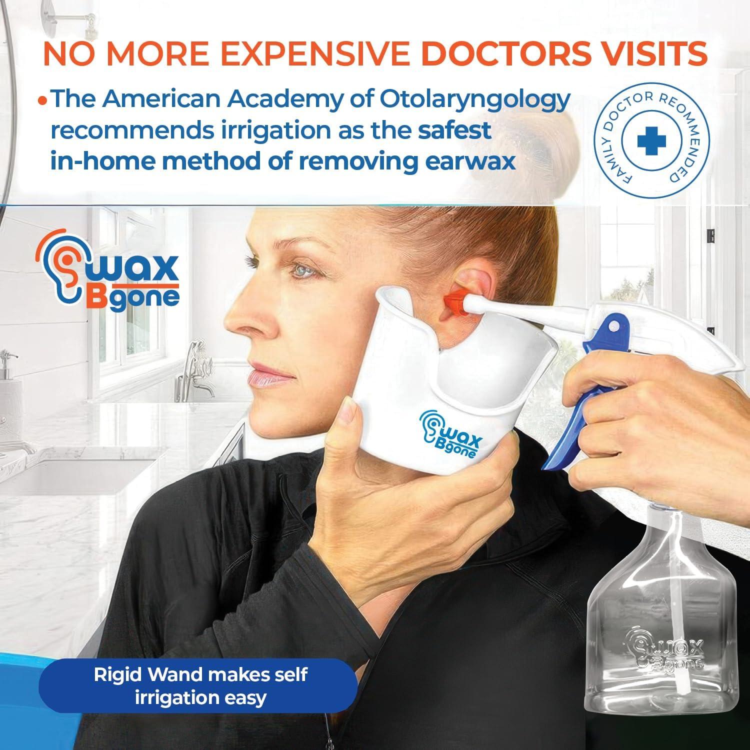 Kit de Eliminación de Cerumen WaxBgone - Irrigación Efectiva