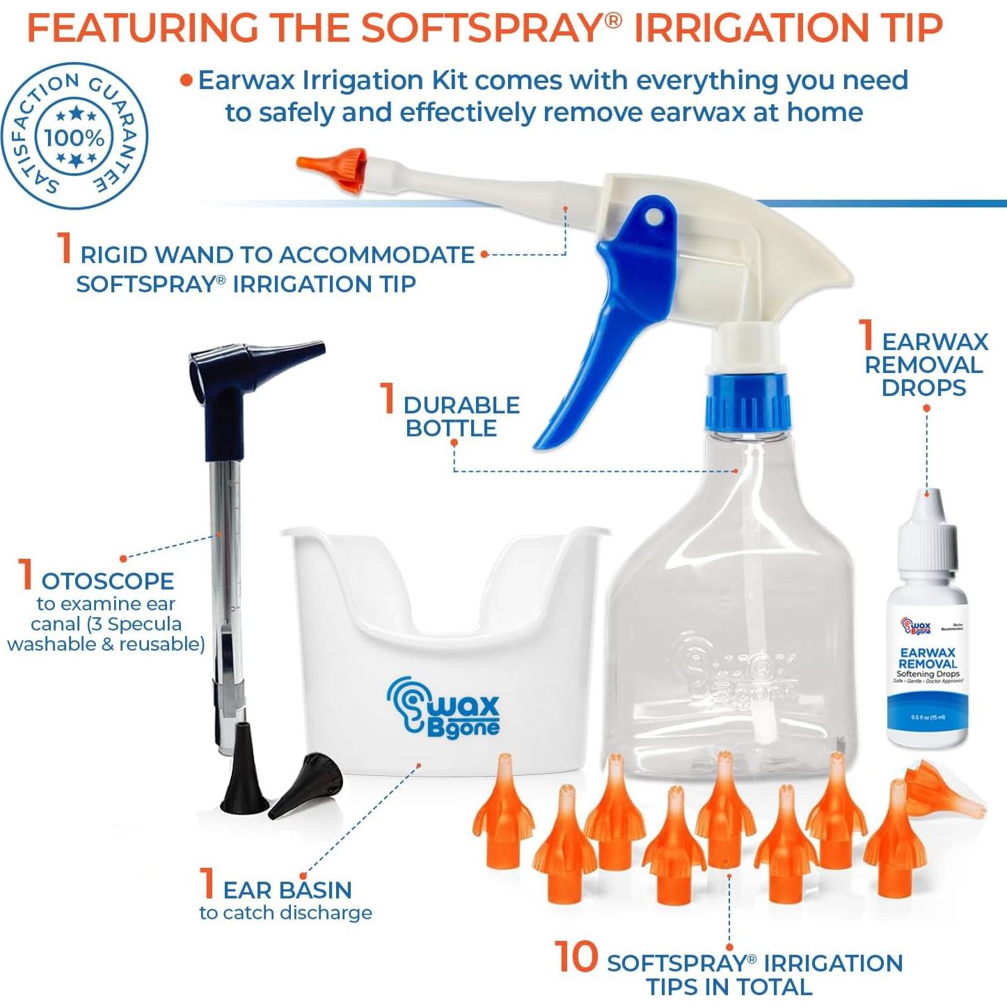 Kit de Eliminación de Cerumen WaxBgone - Irrigación Efectiva