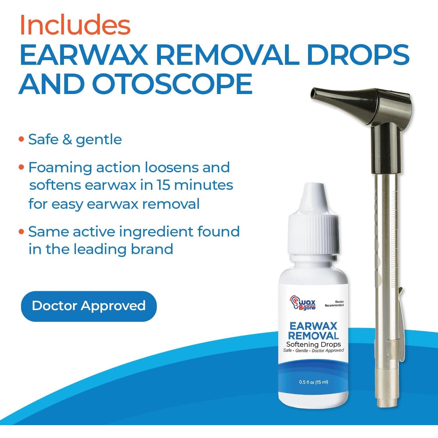 Kit de Eliminación de Cerumen WaxBgone - Irrigación Efectiva