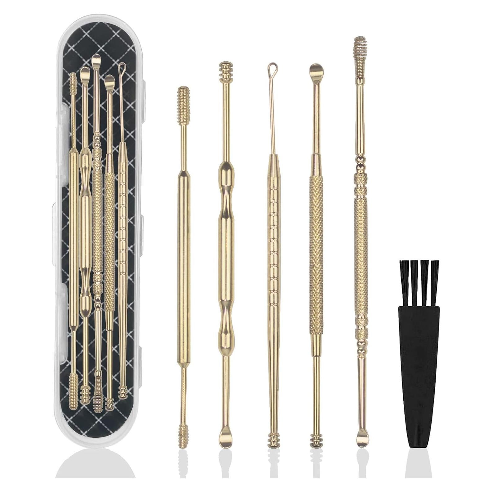 Kit de Eliminación de Cerumen Hion 6 Piezas Acero Inoxidable