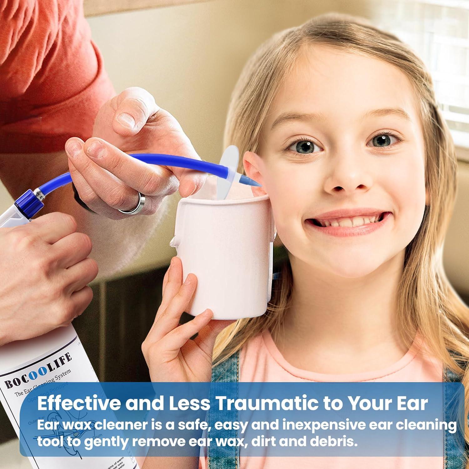 Kit de Limpieza de Oídos BOCOOLIFE - Irrigación Segura 500ml