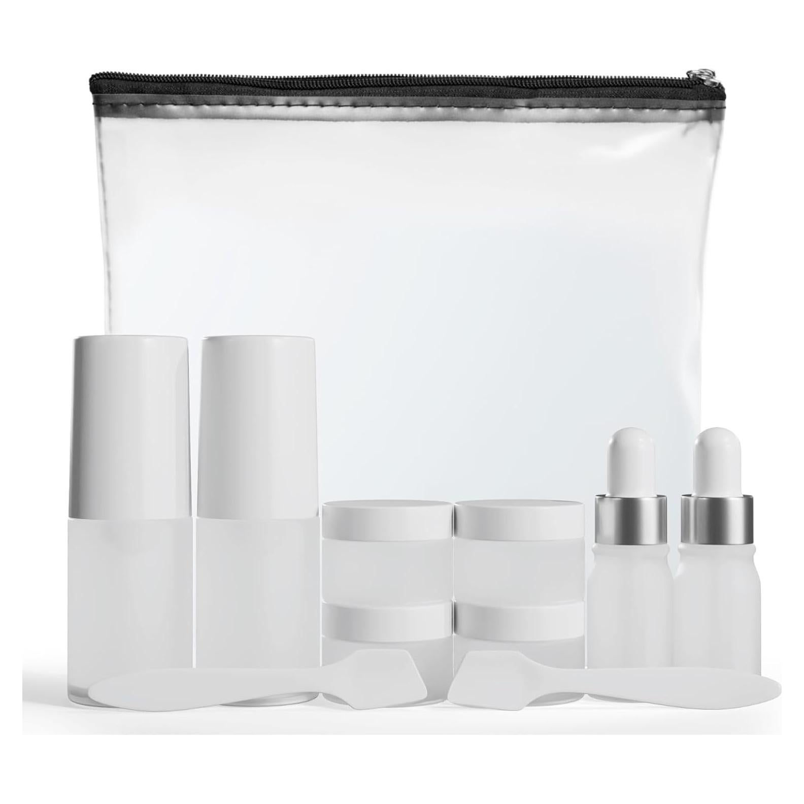 Juego de 11 Contenedores de Cuidado de Piel - Wondercraft