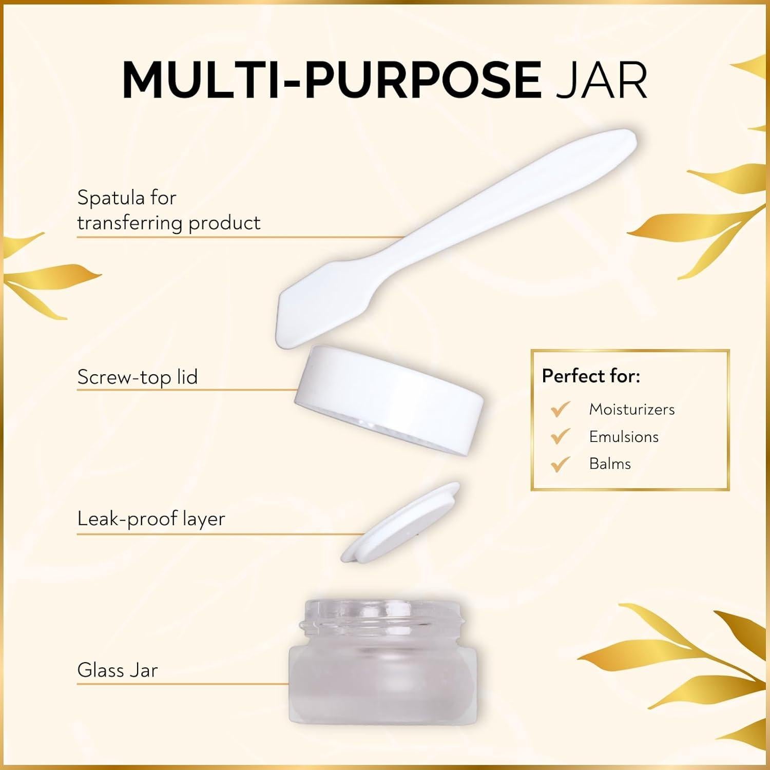 Juego de 11 Contenedores de Cuidado de Piel - Wondercraft