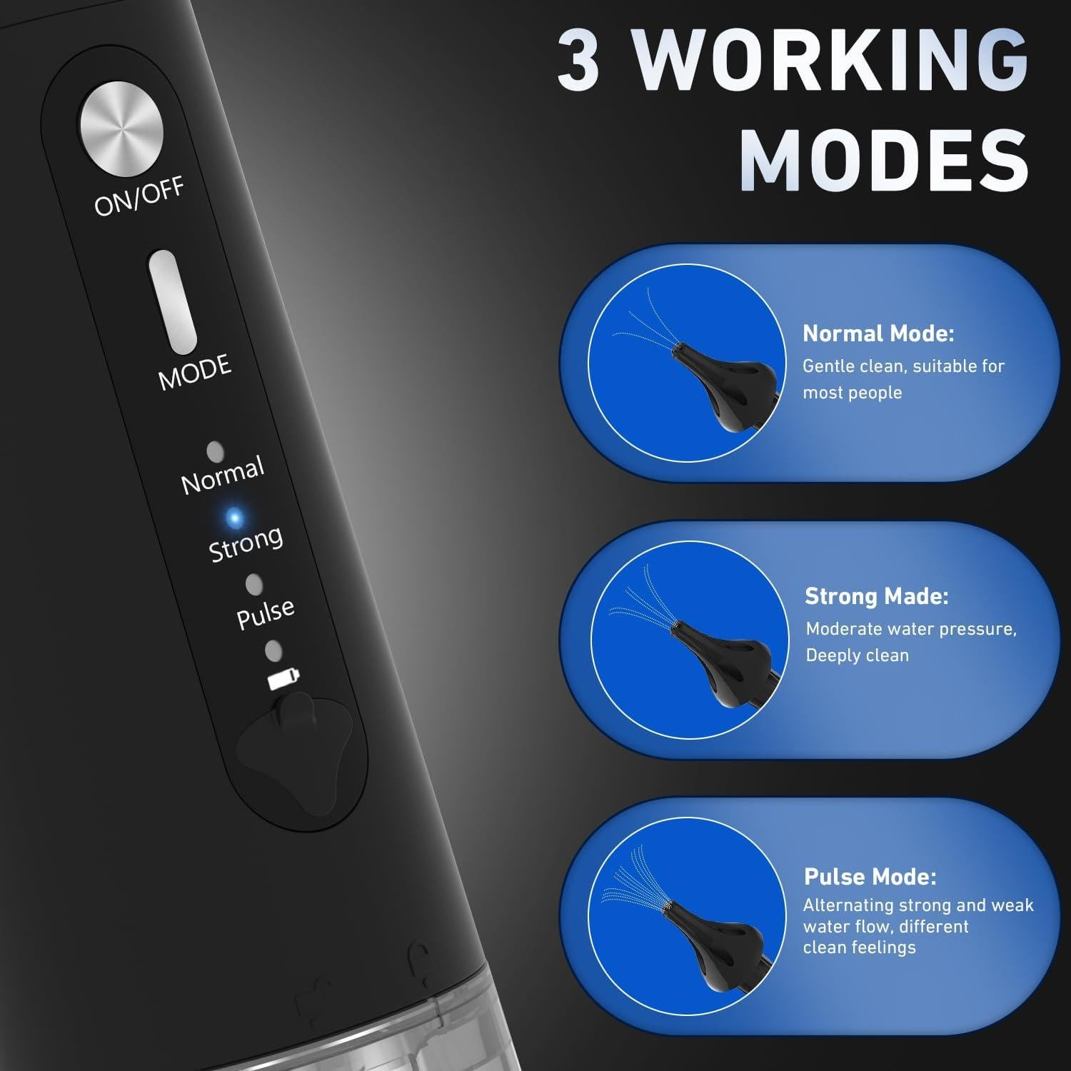 Kit Eléctrico de Limpieza de Oídos Jura IPX7 8 Piezas