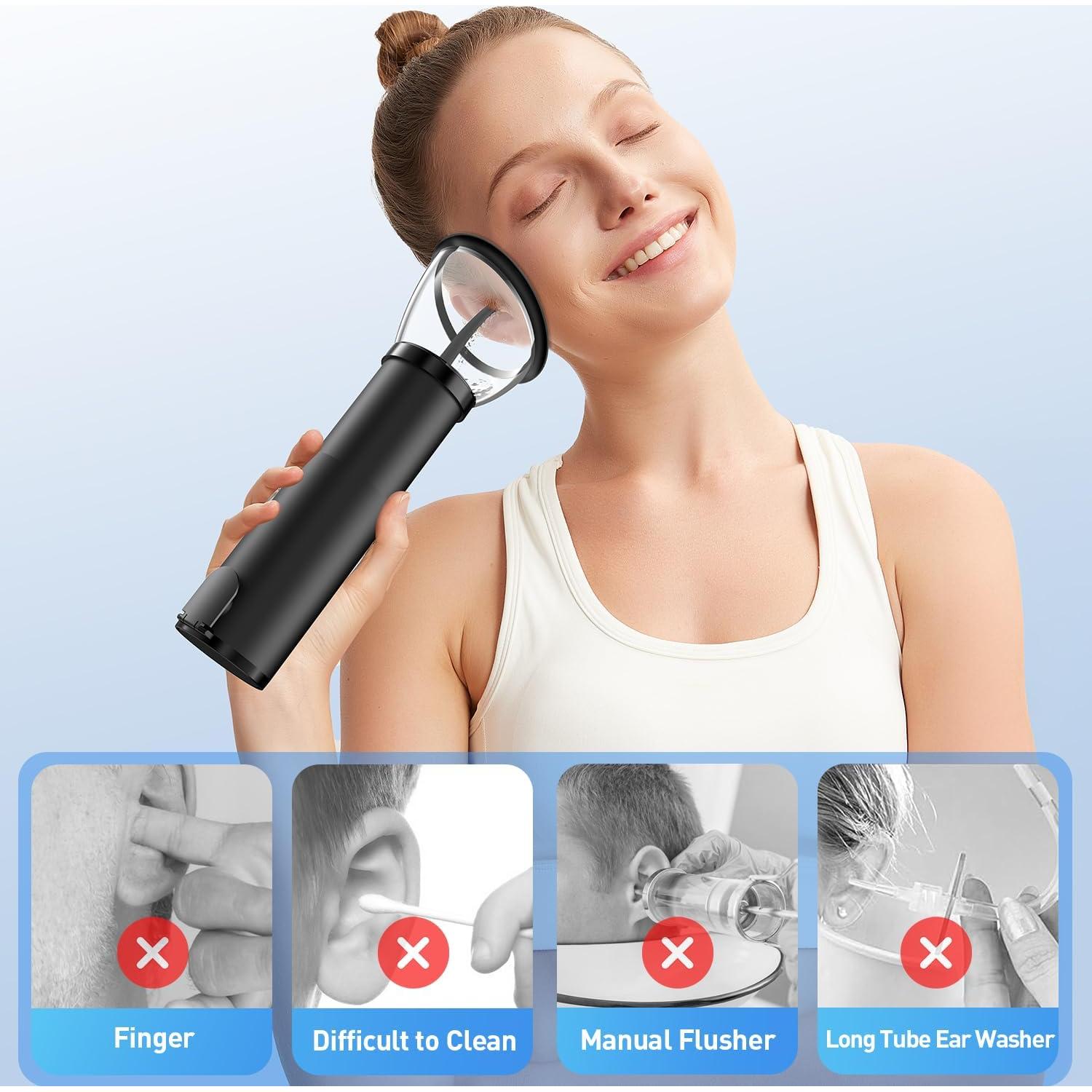 Limpiador de Cera de Oído Eléctrico HeaDot IPX6 4 Modos