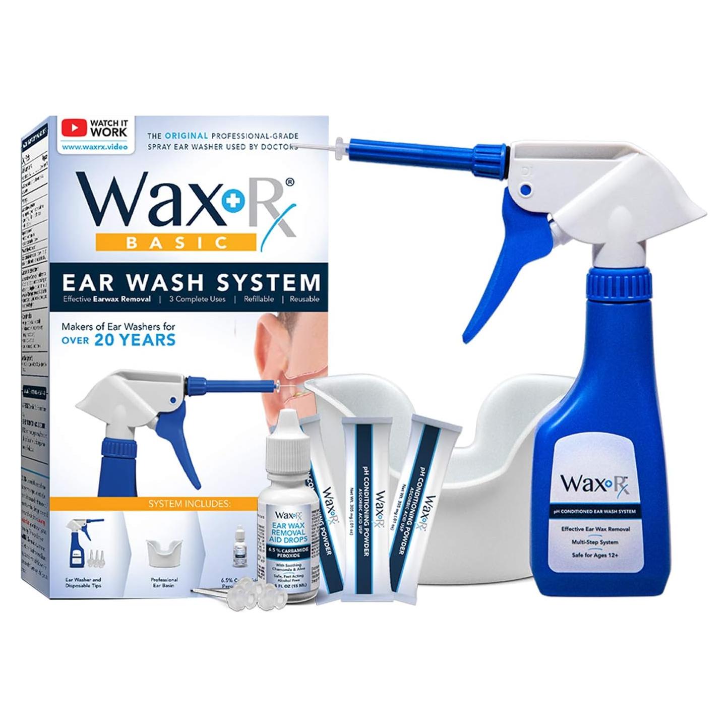 Sistema de lavado de oídos Wax-Rx Doctor Easy 450 ml