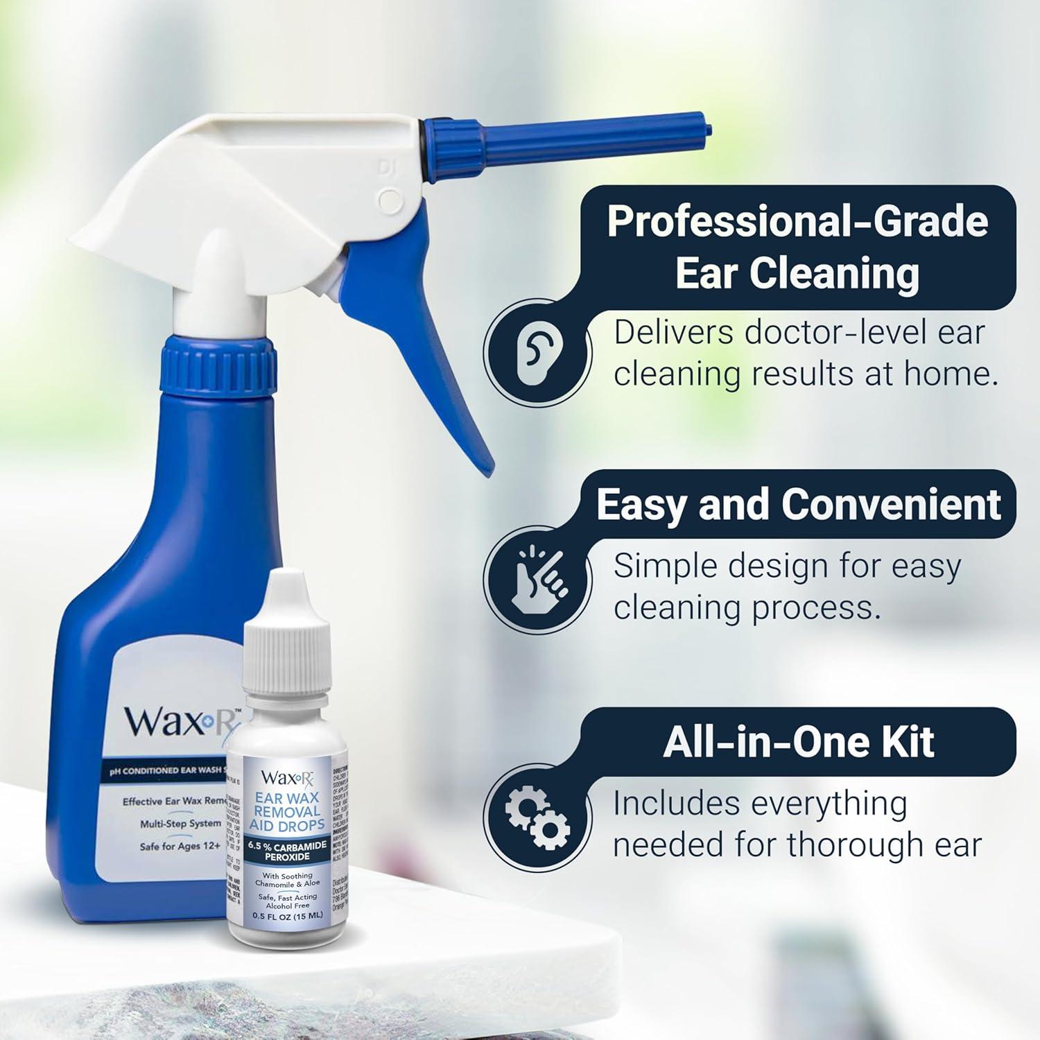 Sistema de lavado de oídos Wax-Rx Doctor Easy 450 ml