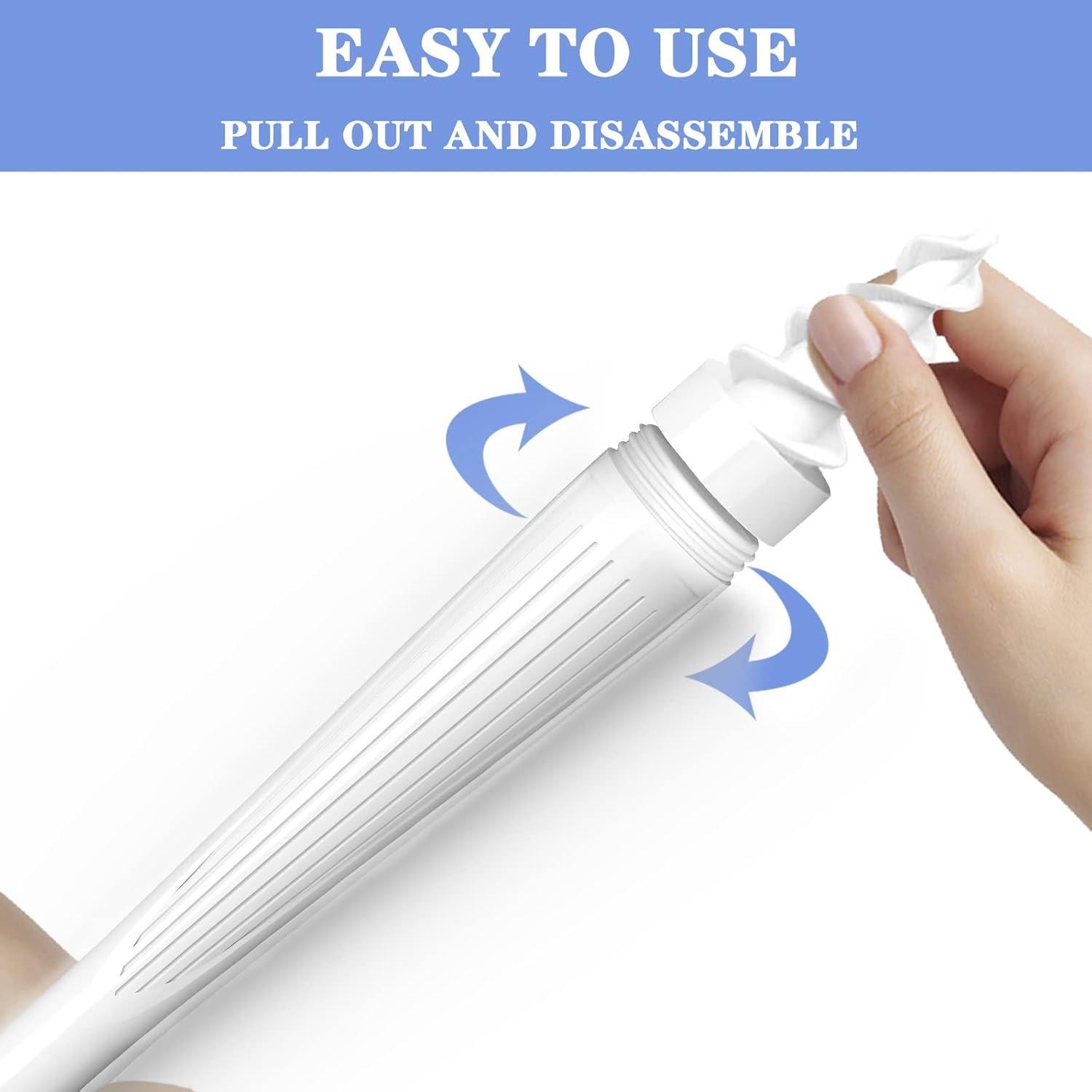 Kit Limpiador de Oídos 7 en 1 Q-Grips Blanco Silicona