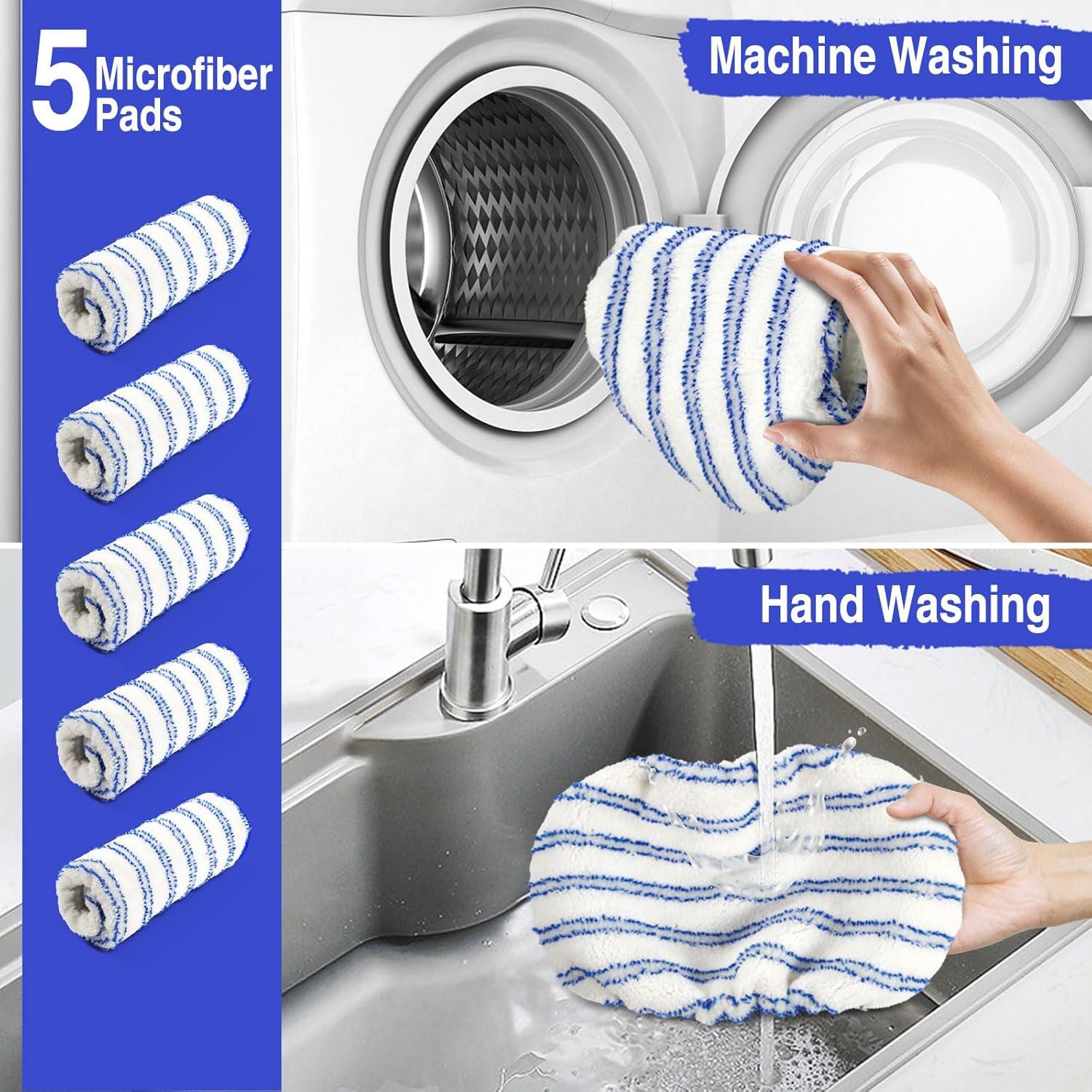 Mop Industrial MASTERTOP Microfibra 126 cm con 5 Recambios