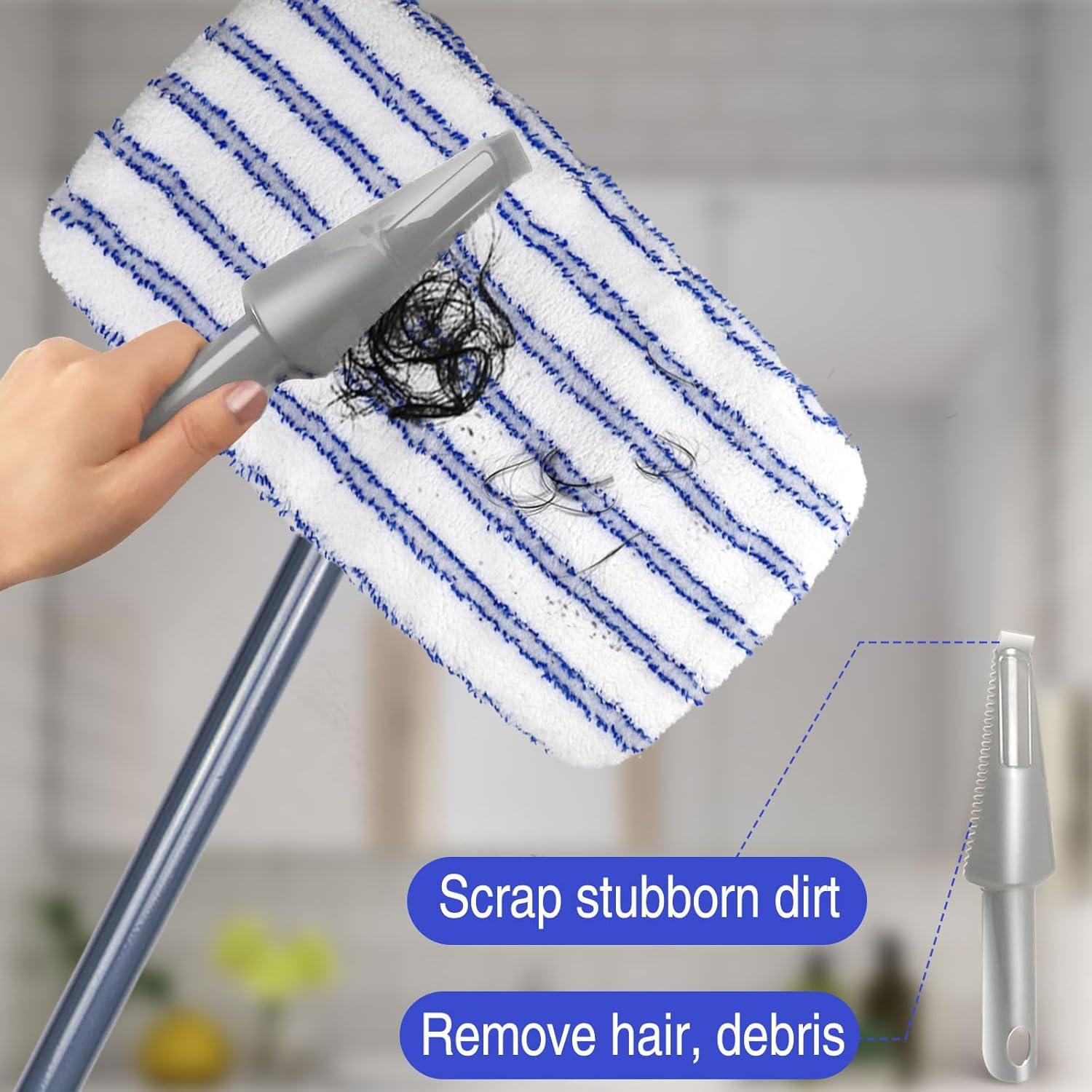 Mop Industrial MASTERTOP Microfibra 126 cm con 5 Recambios