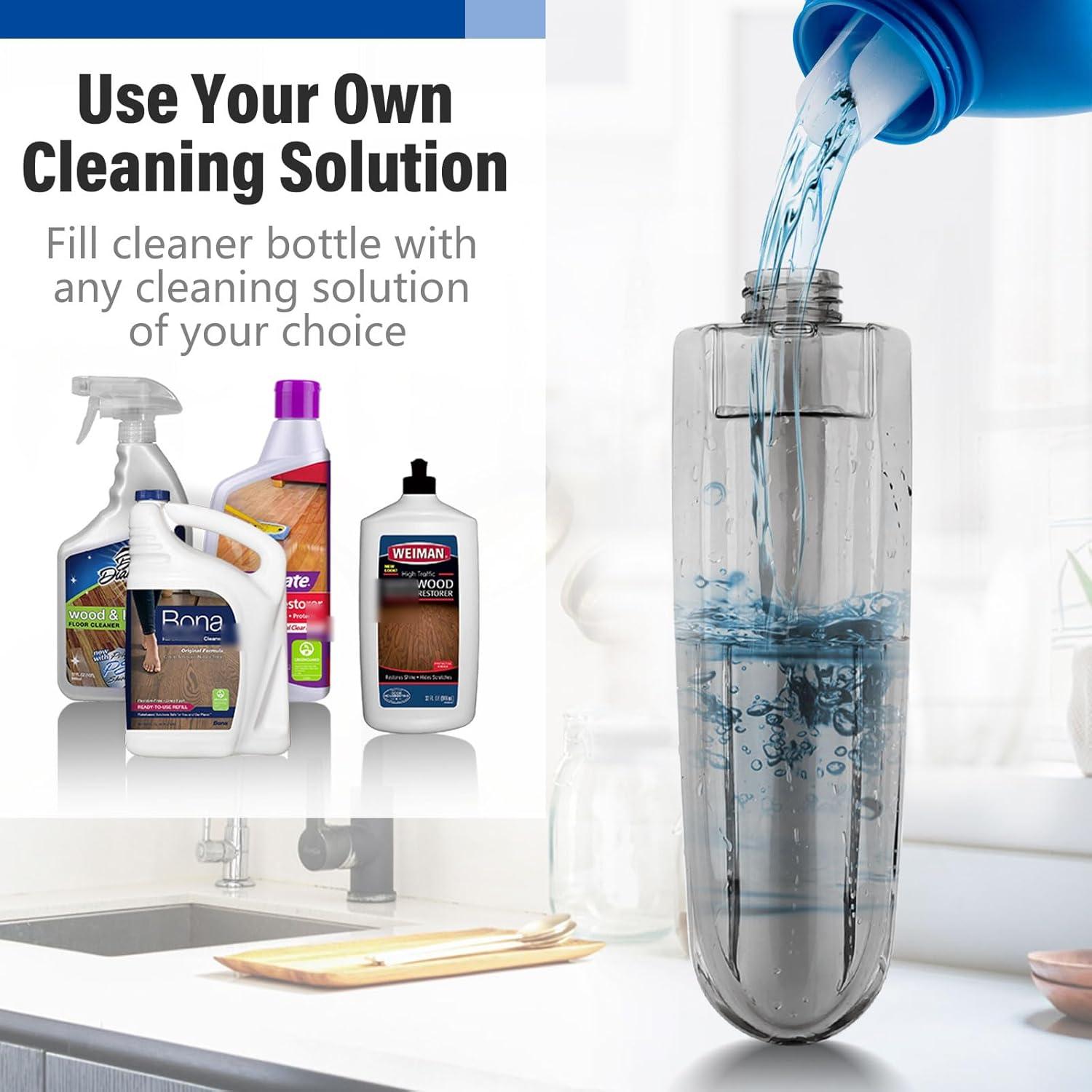 Mopa de Spray Húmedo Zoonlion con Botella 414 ml y 3 Almohadillas