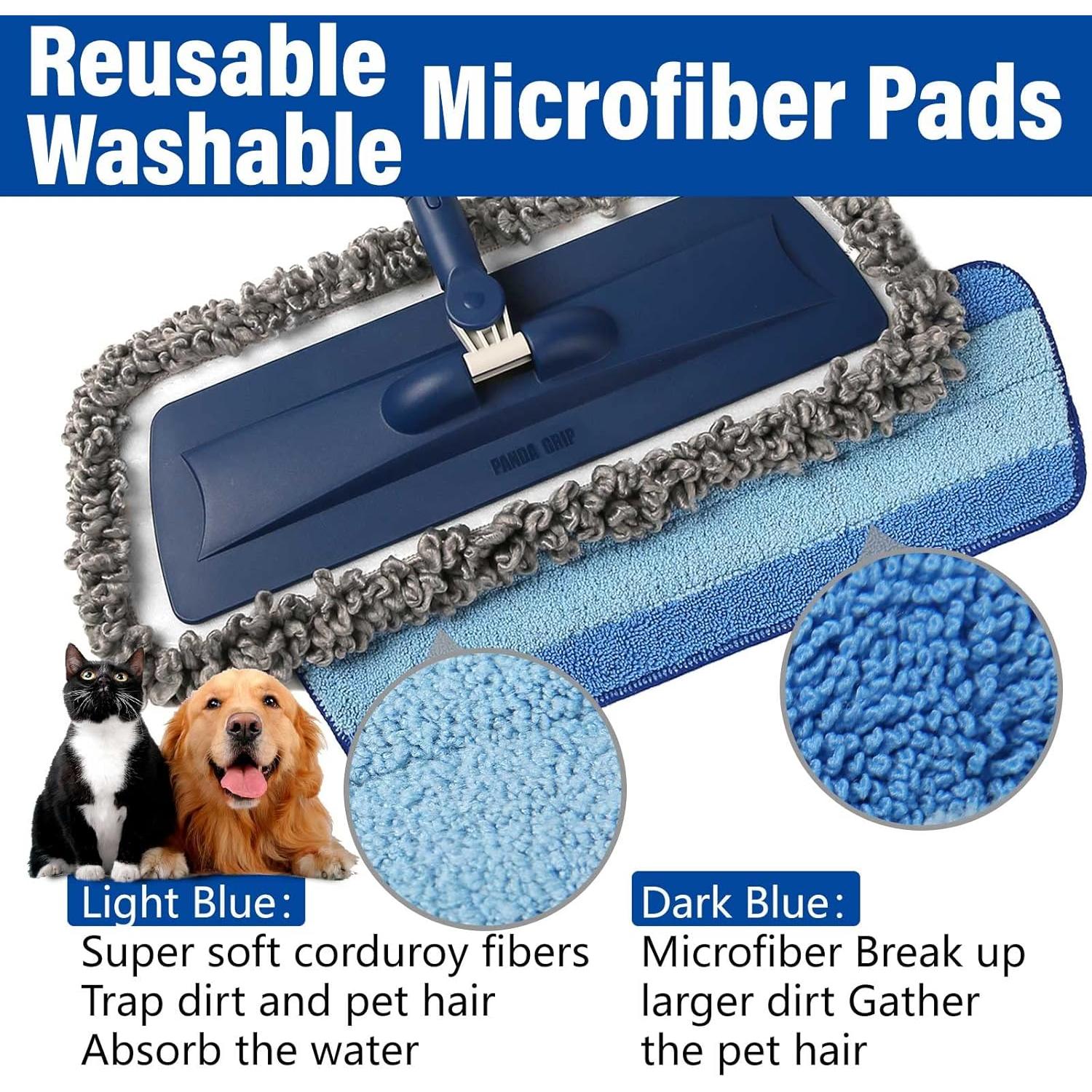 Mopa de Spray Húmedo Zoonlion con Botella 414 ml y 3 Almohadillas