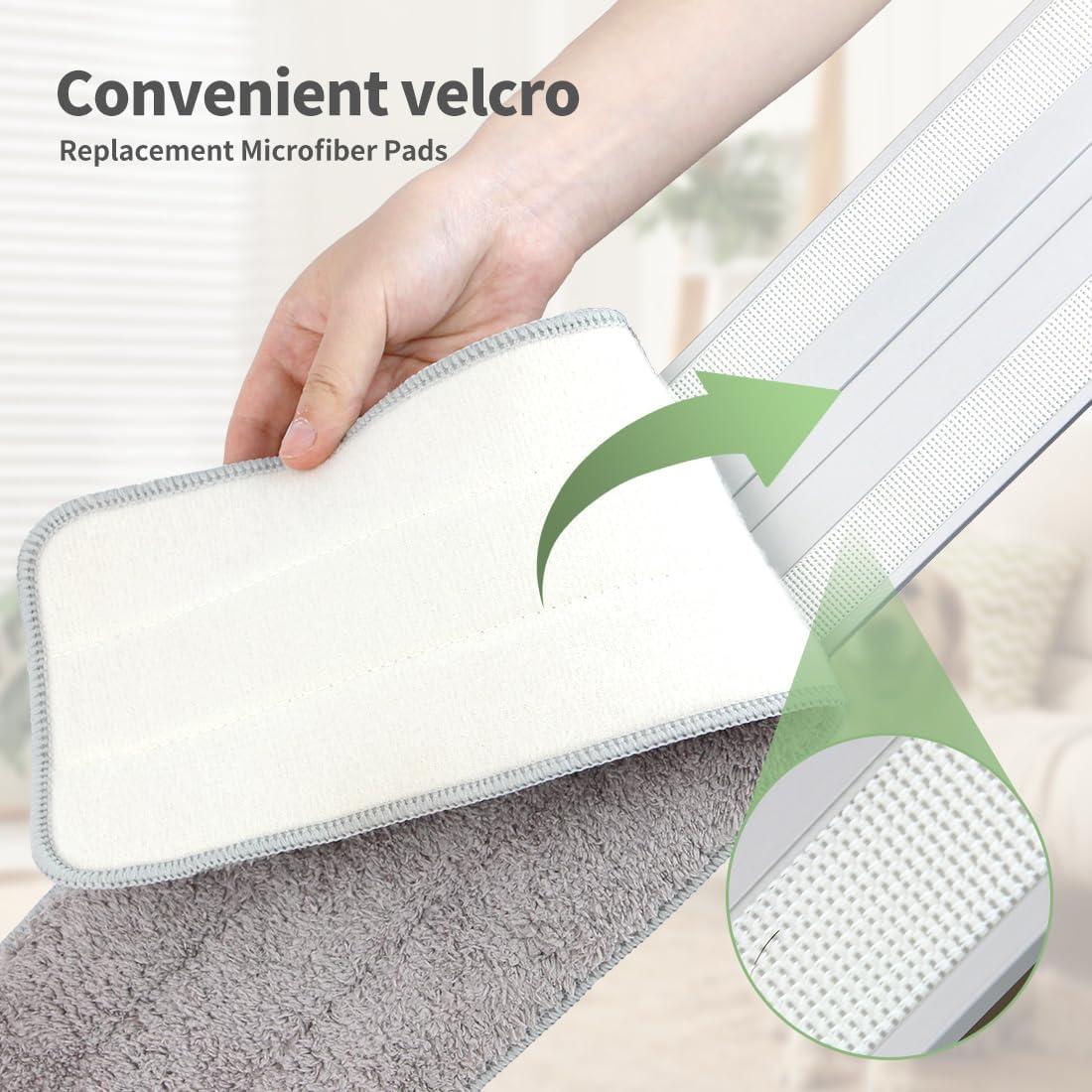 Sistema de limpieza mopas microfibra CQT 45,72 cm con 4 almohadillas