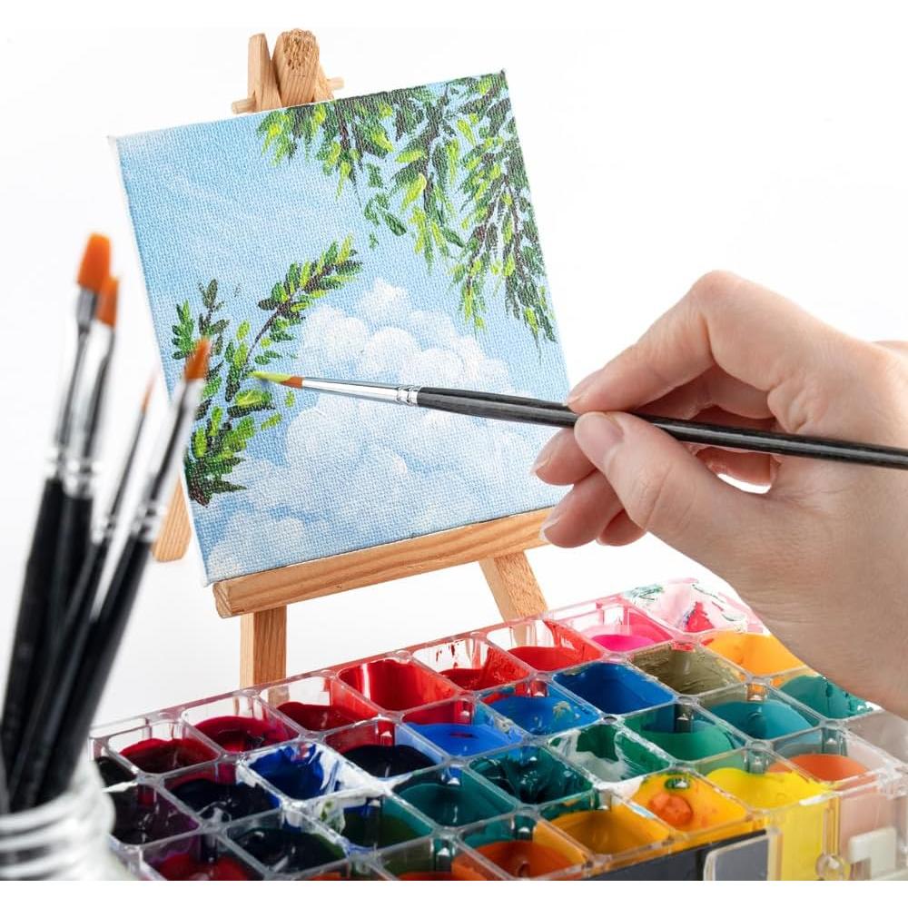 Set de Pinceles de Detalle Transon 12 Piezas Nylon