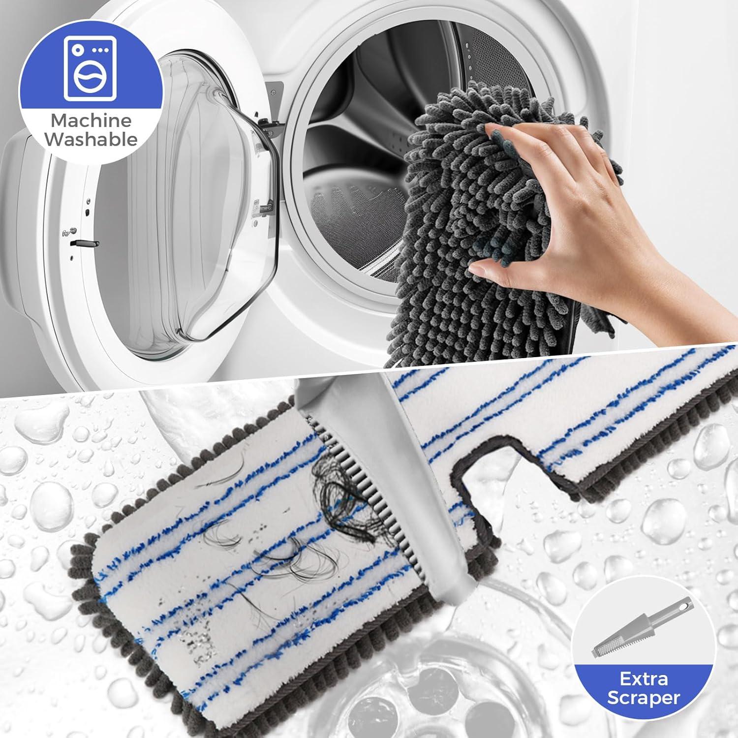 Mopa de Microfibra MASTERTOP con Mango Extensible 114 cm