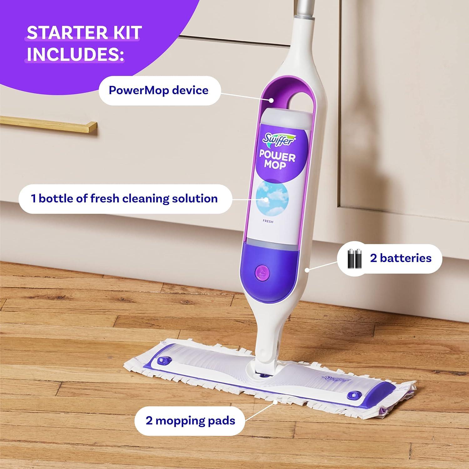 Kit trapeador Swiffer PowerMop multi-superficie 2 recargas