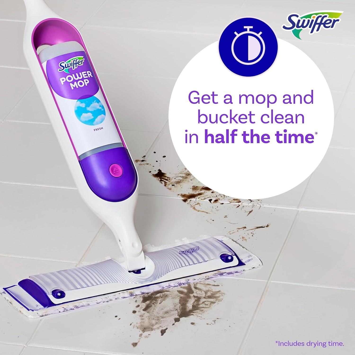 Kit trapeador Swiffer PowerMop multi-superficie 2 recargas