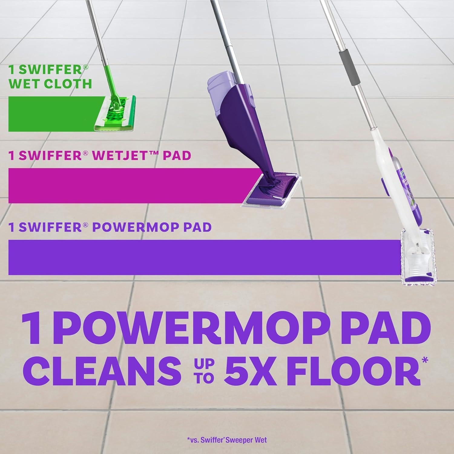 Kit trapeador Swiffer PowerMop multi-superficie 2 recargas
