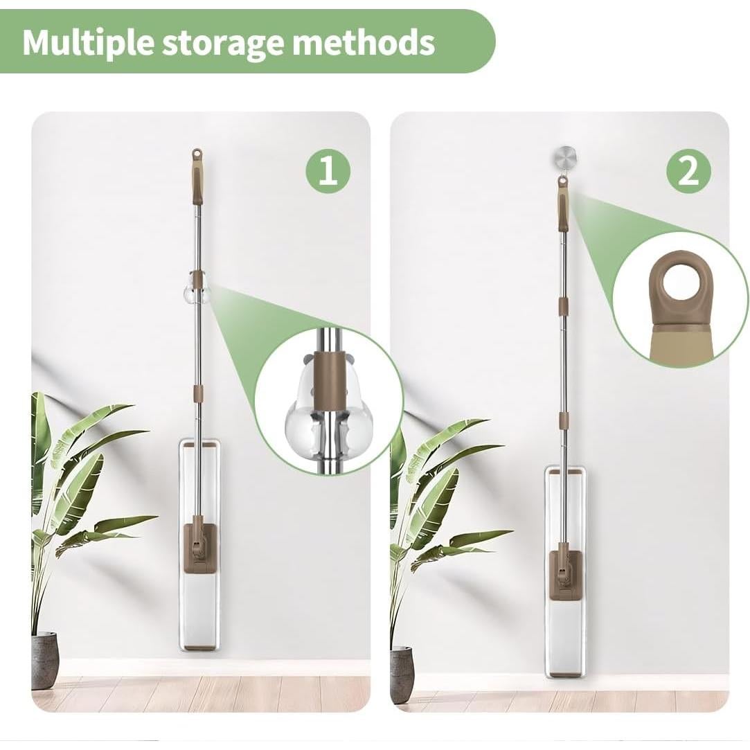 Trapeador de Microfibra CQT 60,96 cm con Mango de Acero