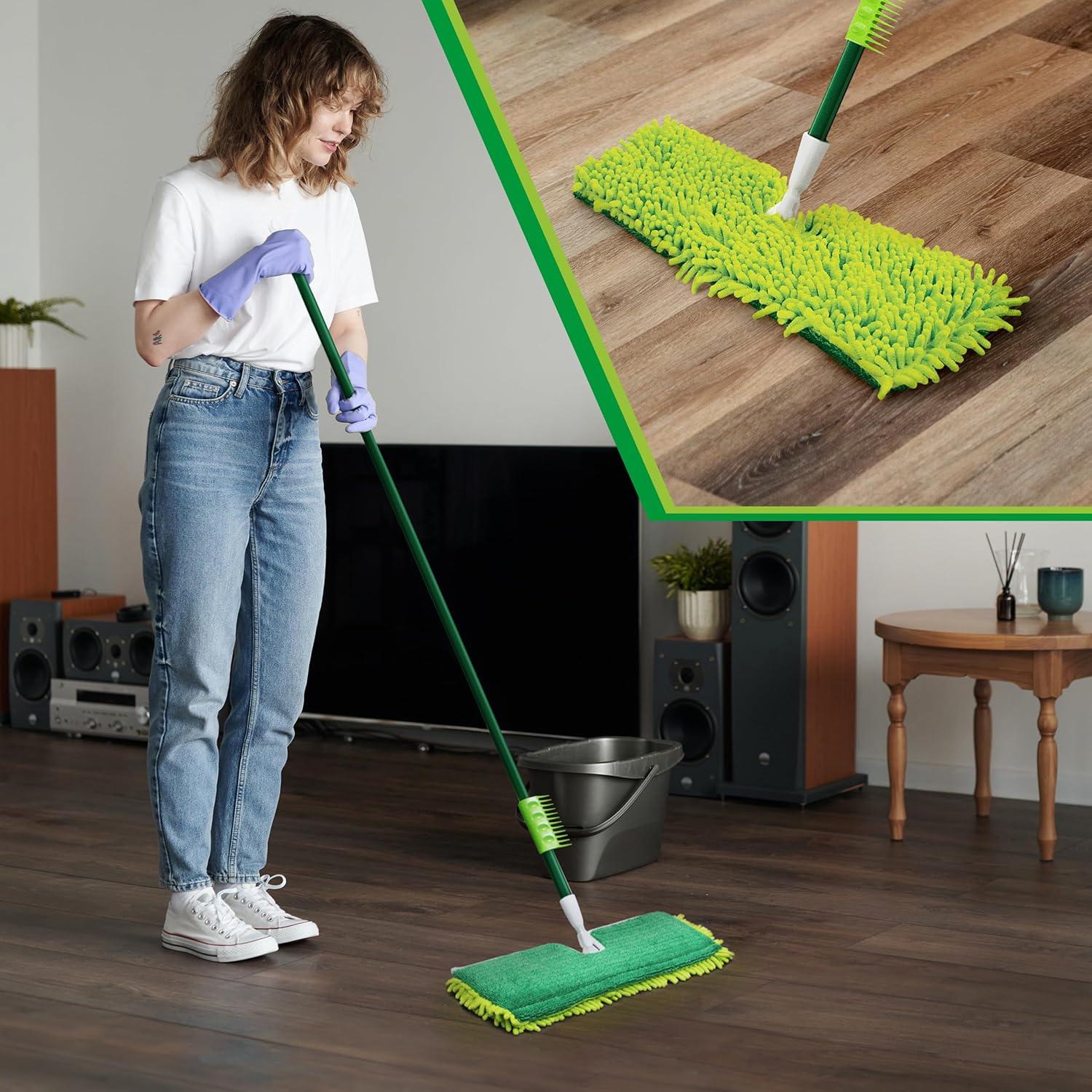 Mop de Microfibra Libman 2 Lados 124 cm para Pisos