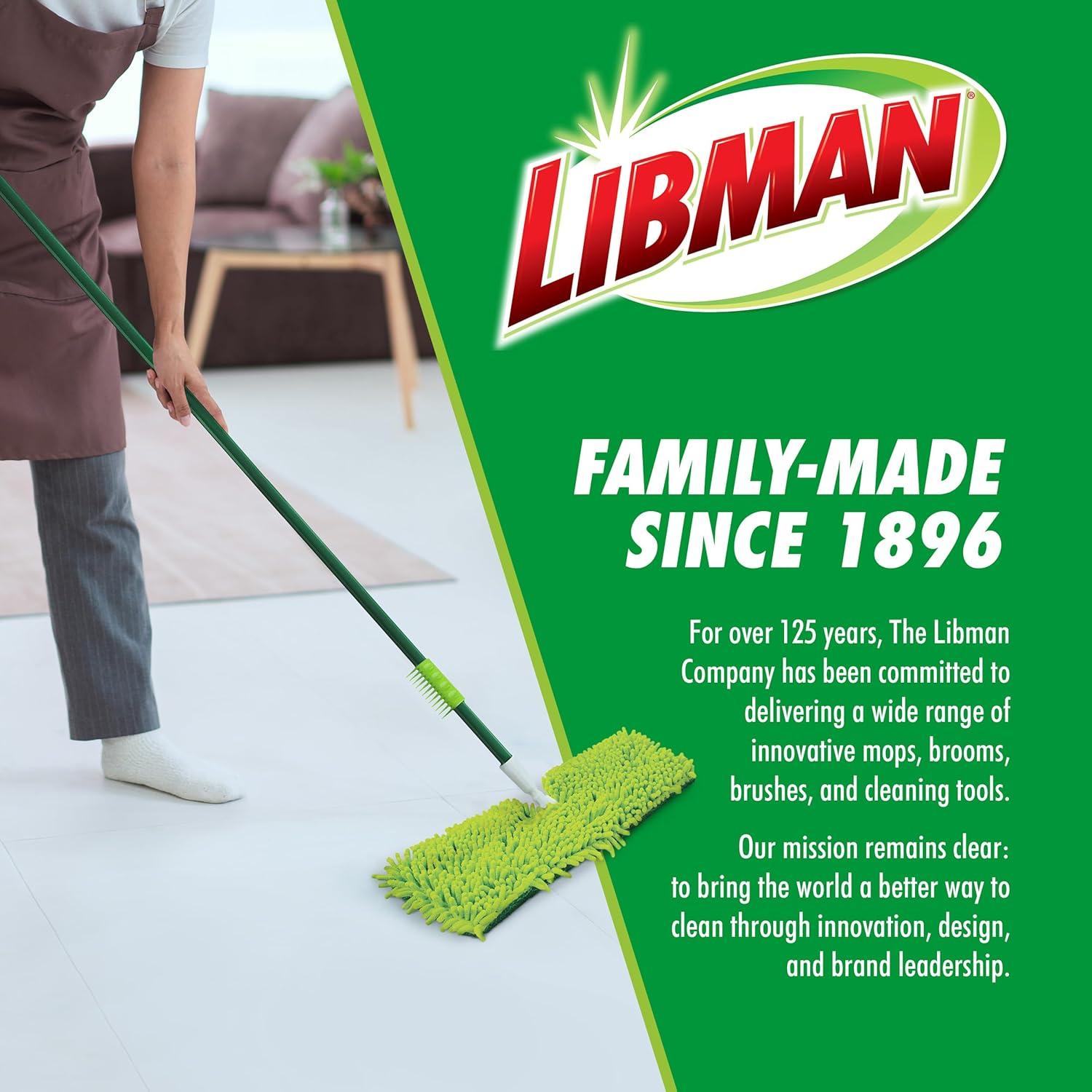 Mop de Microfibra Libman 2 Lados 124 cm para Pisos