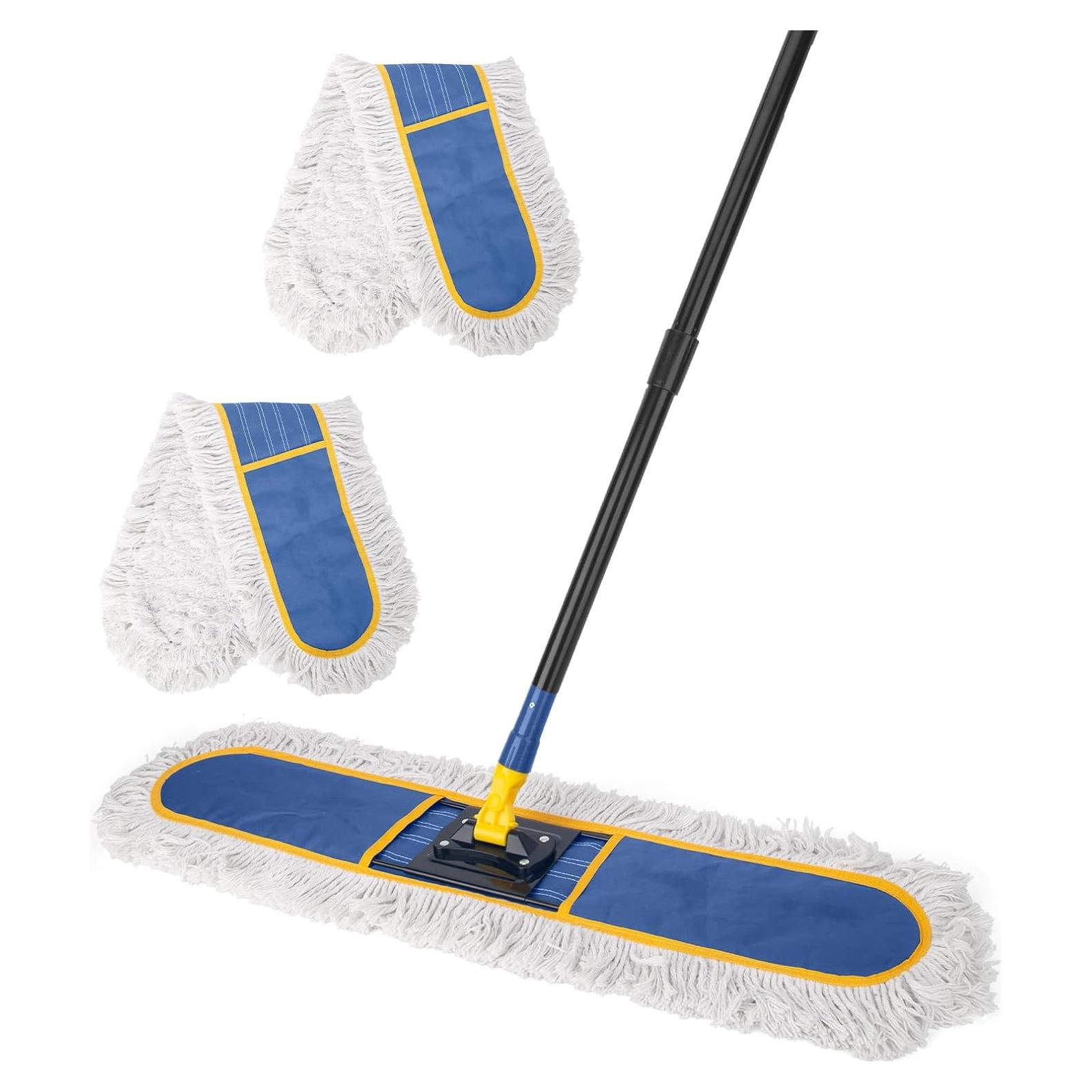 Mopa de Polvo KeFanta 60 cm Reutilizable para Pisos