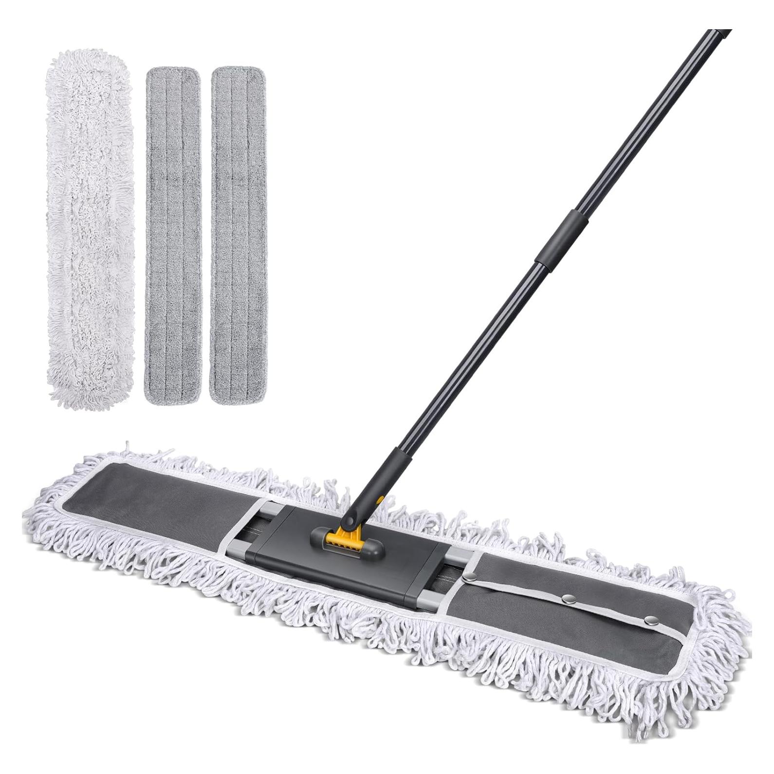 Mop Profesional Industrial MASTERTOP 91 cm con Mango Telescópico