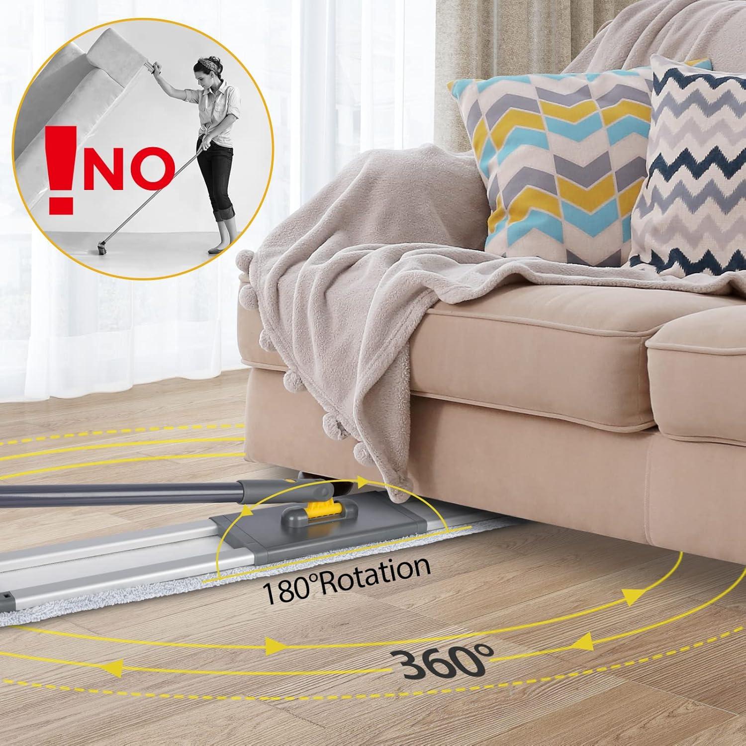 Mop Profesional Industrial MASTERTOP 91 cm con Mango Telescópico