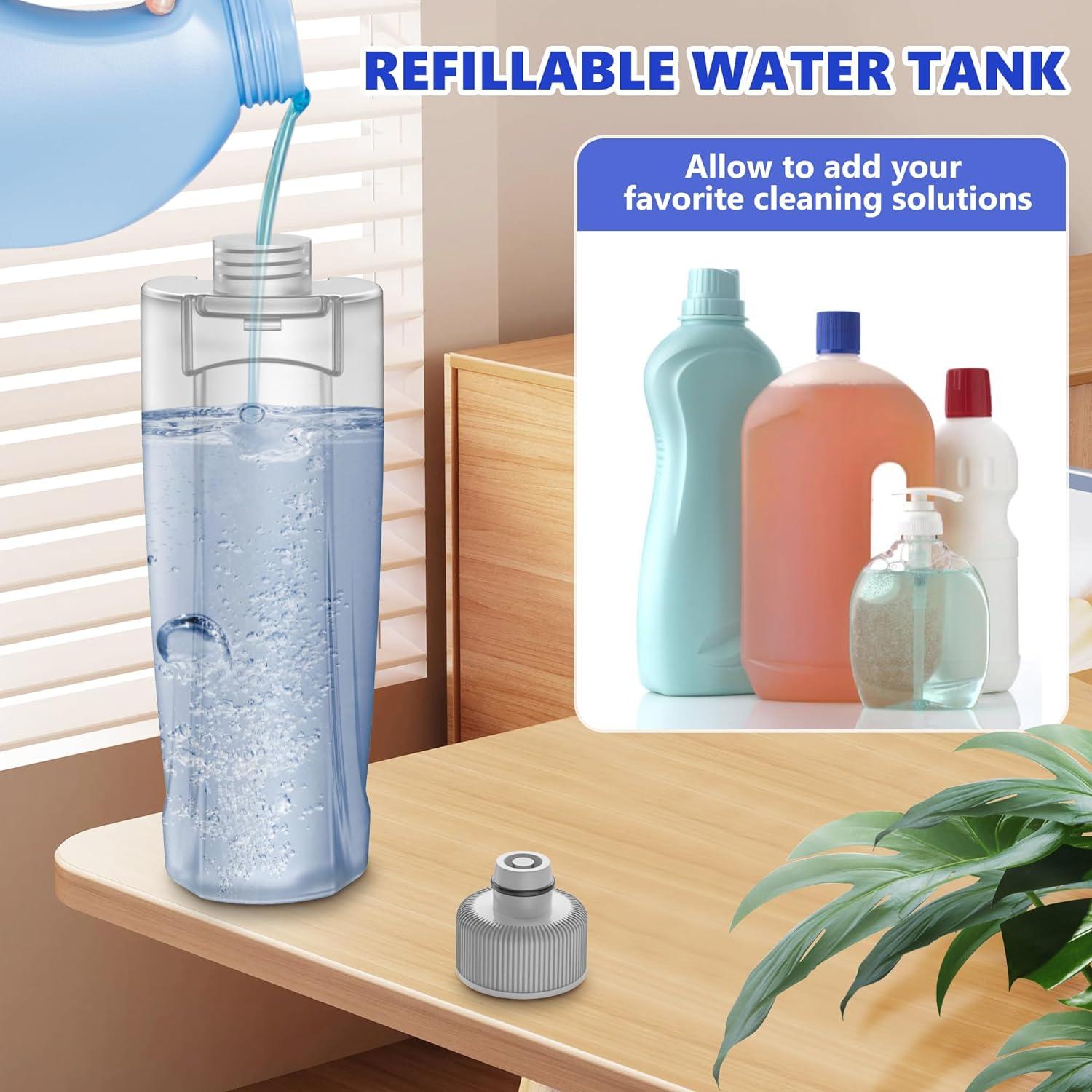 Mop de Spray Húmedo MANGOTIME con Almohadillas Reutilizables