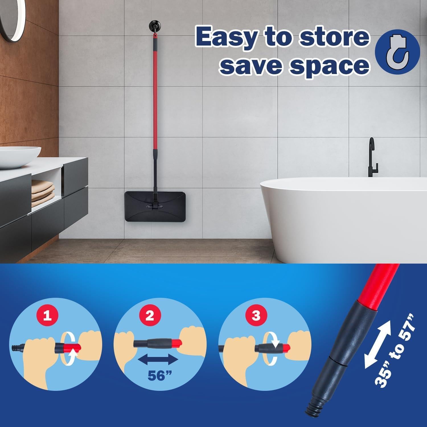 Recambios de Microfibra Matthew 3 Pcs para Mopa 38x20 cm