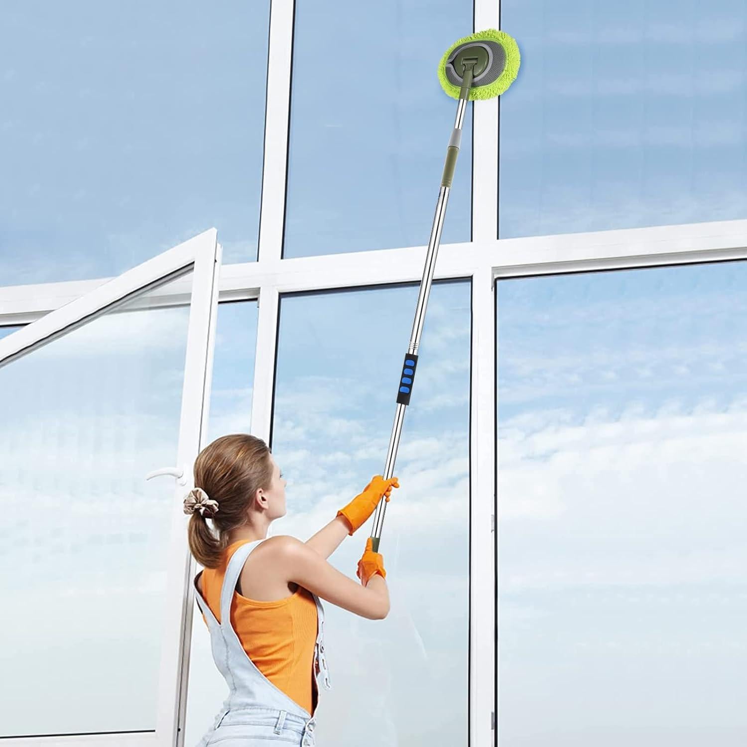 Mop de Pared SLIIMU 167,6 cm con Mango de Acero Inoxidable