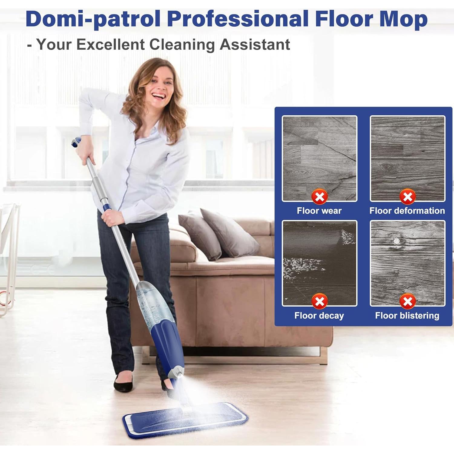 Mopa de Spray ILAVCLEAN 635ml Microfibra para Pisos