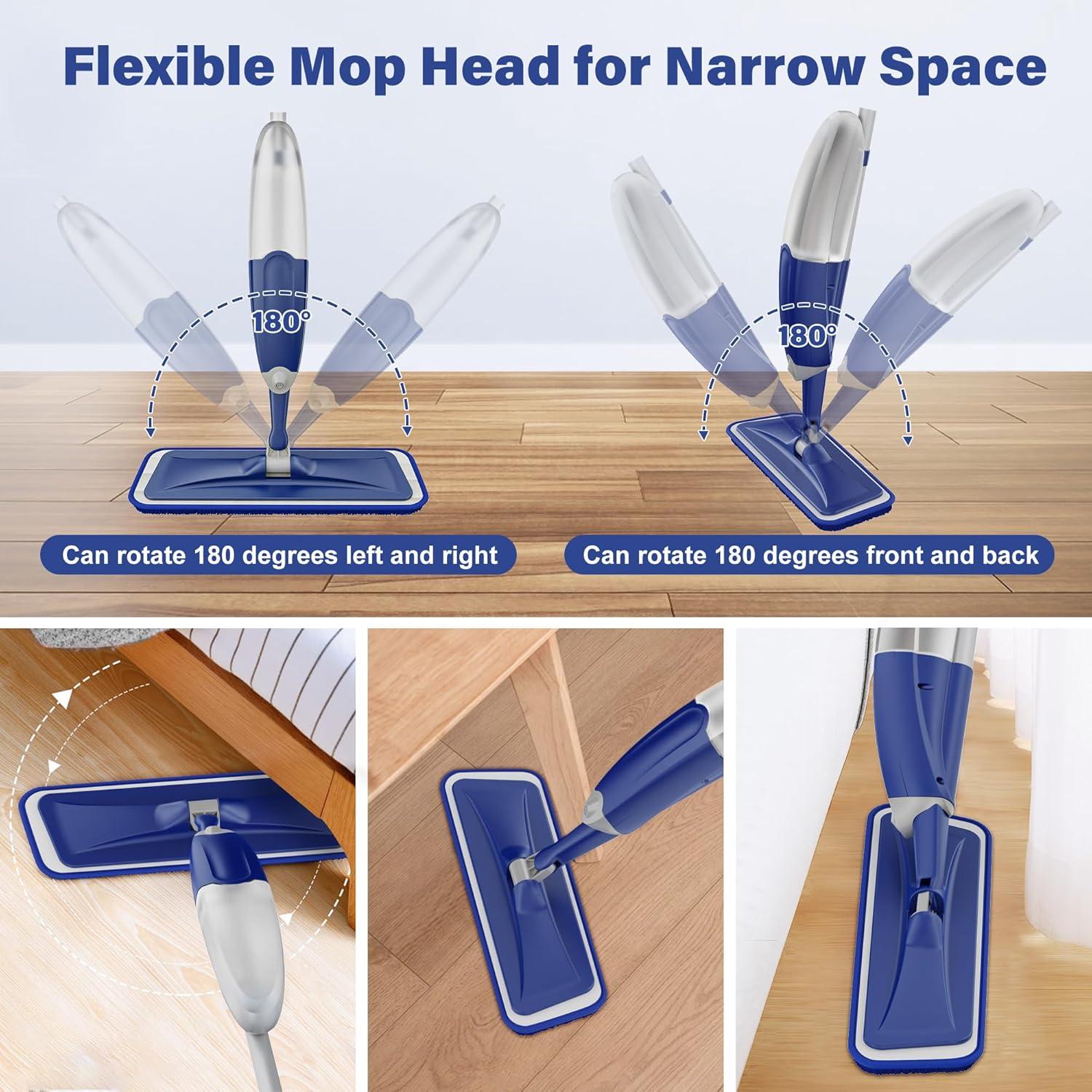 Mopa de Spray ILAVCLEAN 635ml Microfibra para Pisos