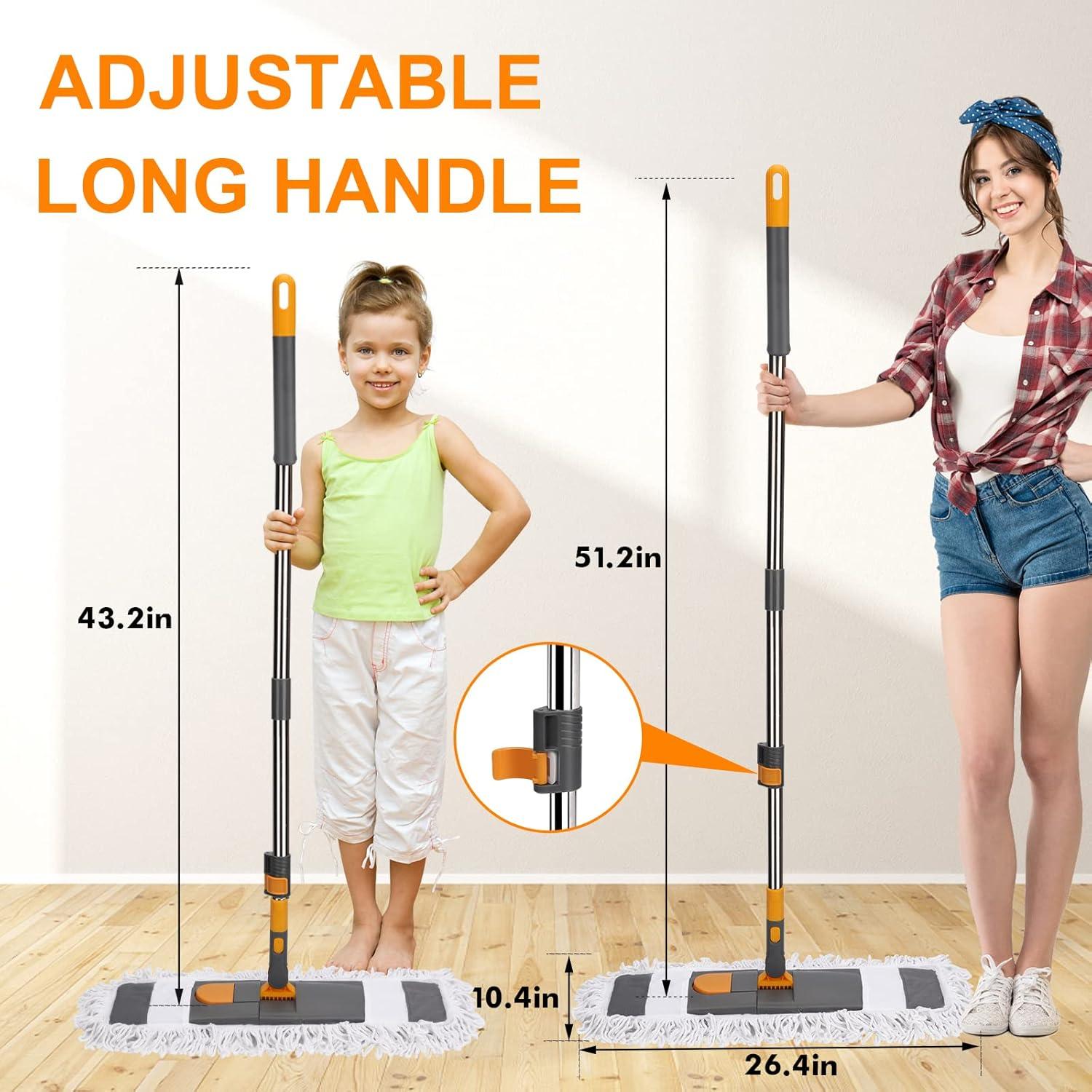 Mop de Microfibra MASTERTOP 62.5 cm Ajustable 360°