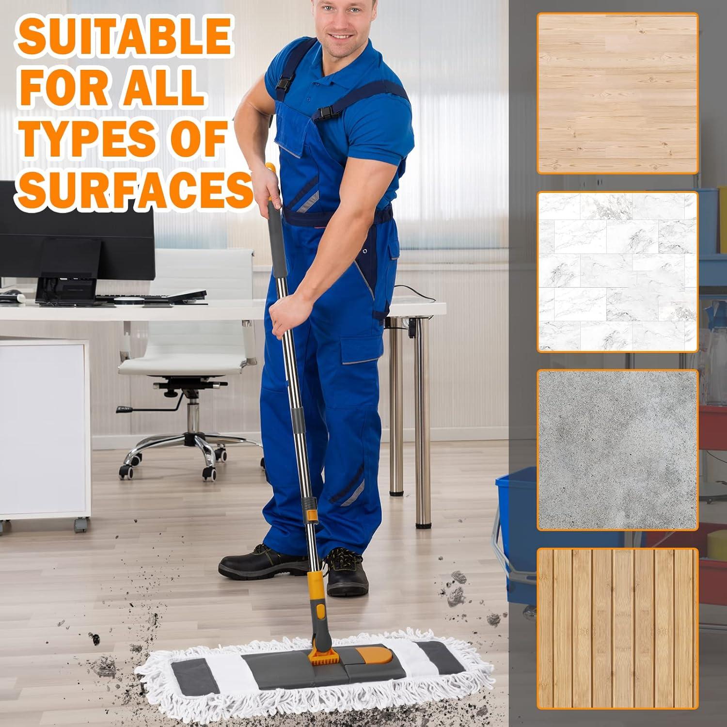 Mop de Microfibra MASTERTOP 62.5 cm Ajustable 360°