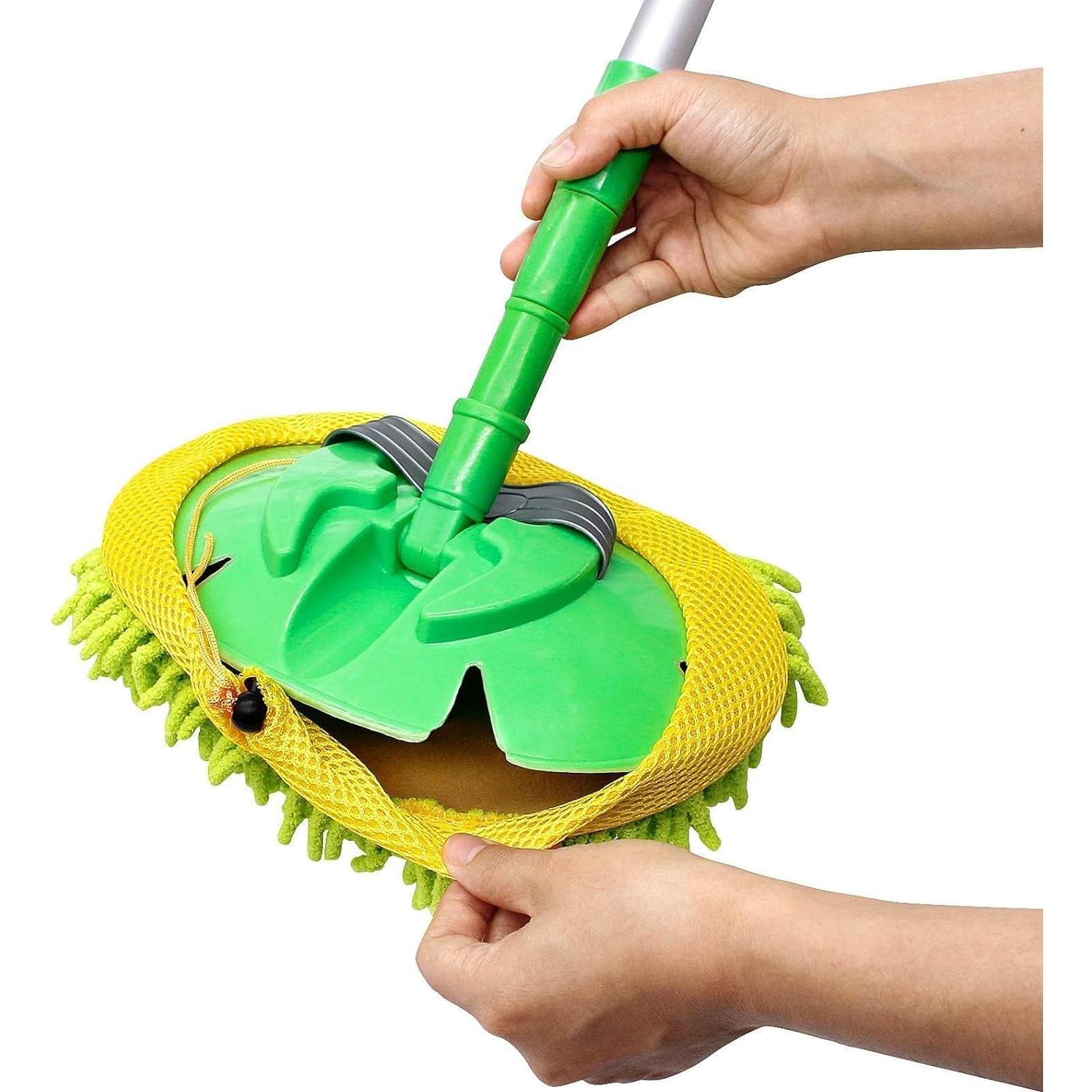 Mopa de Lavado de Autos XICHETUOBA 120 cm 2 en 1 Microfibra