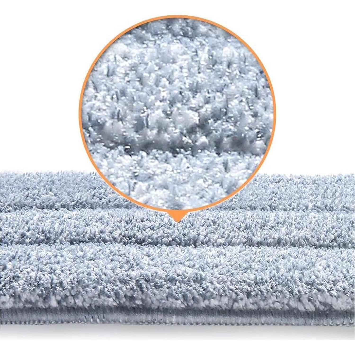 Paquete de 10 almohadillas de fregona Rainkou 32x12cm