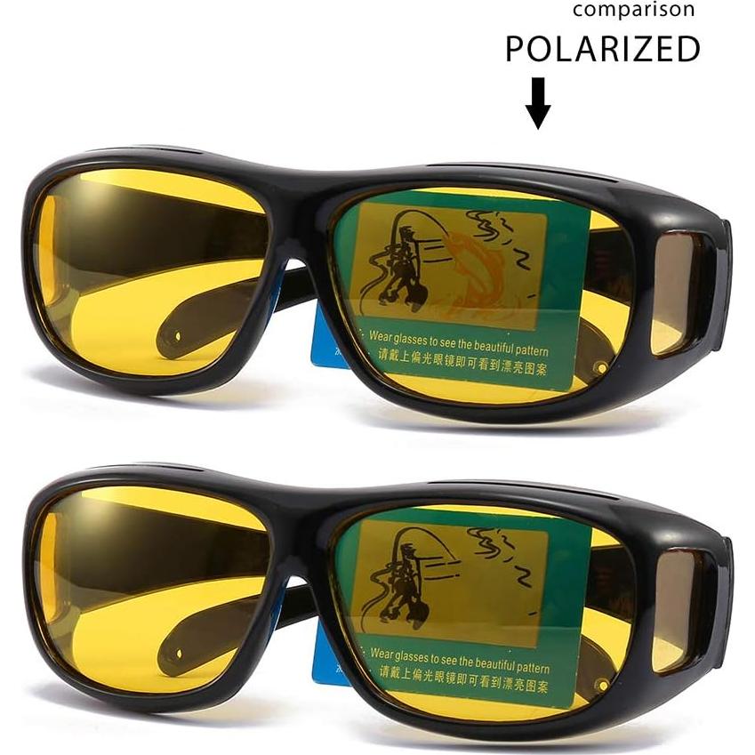 2 Gafas de Sol y Noche UV400 Gemgoo con Lentes Polarizados