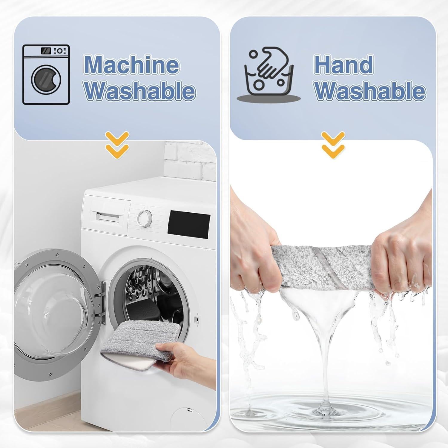 Paños de Reemplazo Microfibra Zeekech para Mopa 33x12.5cm