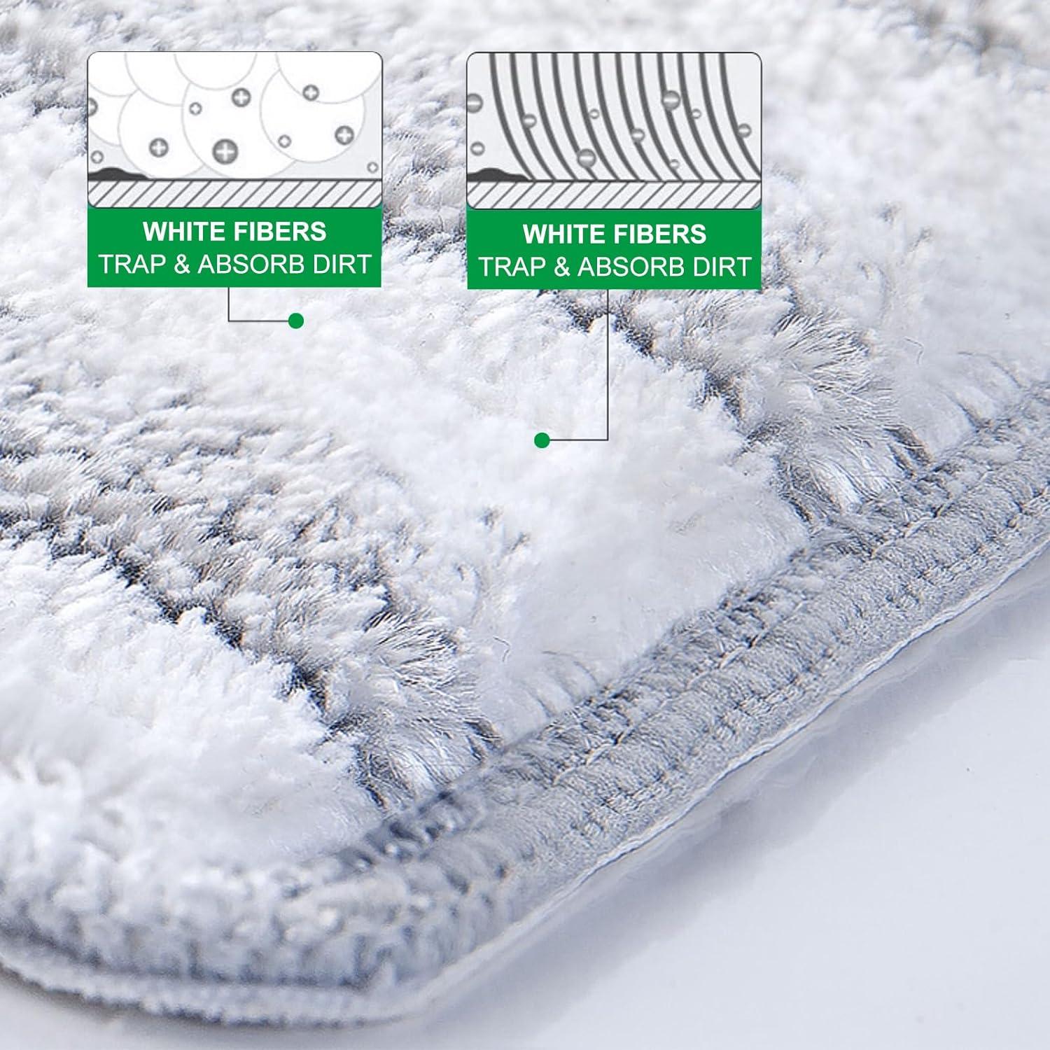 Paquete de 3 Paños de Mopa Microfibra HiBaby 33x12 cm