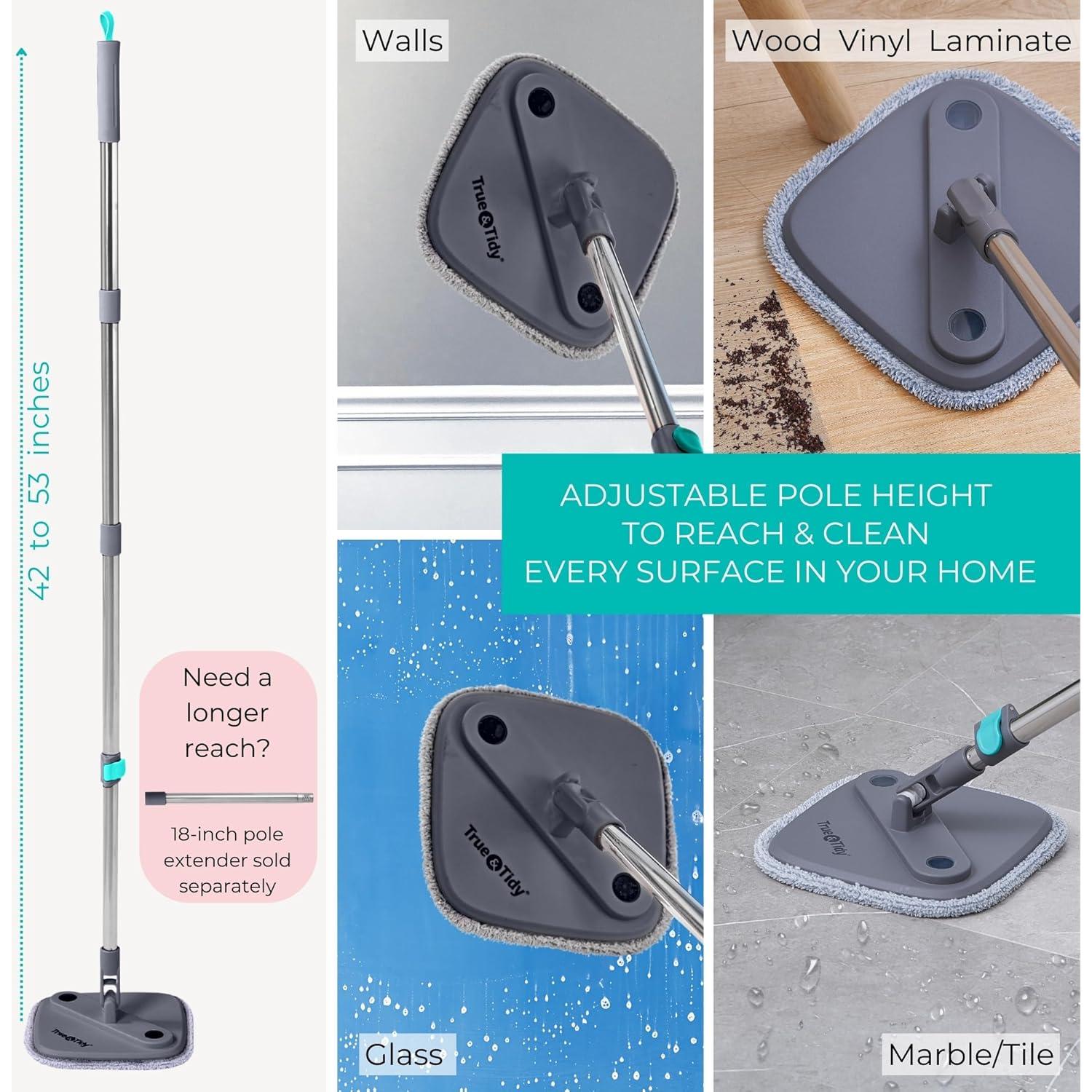 Mopa y Cubo True & Tidy SPIN-800A 5L Doble Compartimento