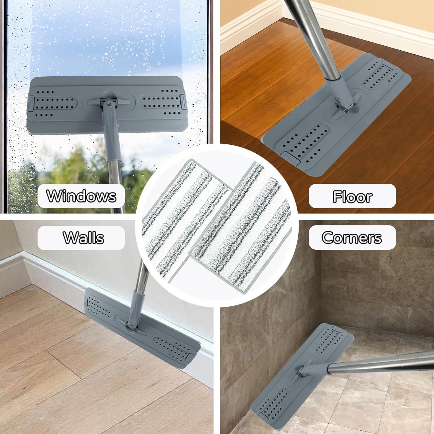 Paquete de 12 almohadillas de microfibra ZQZiQi 33x12 cm