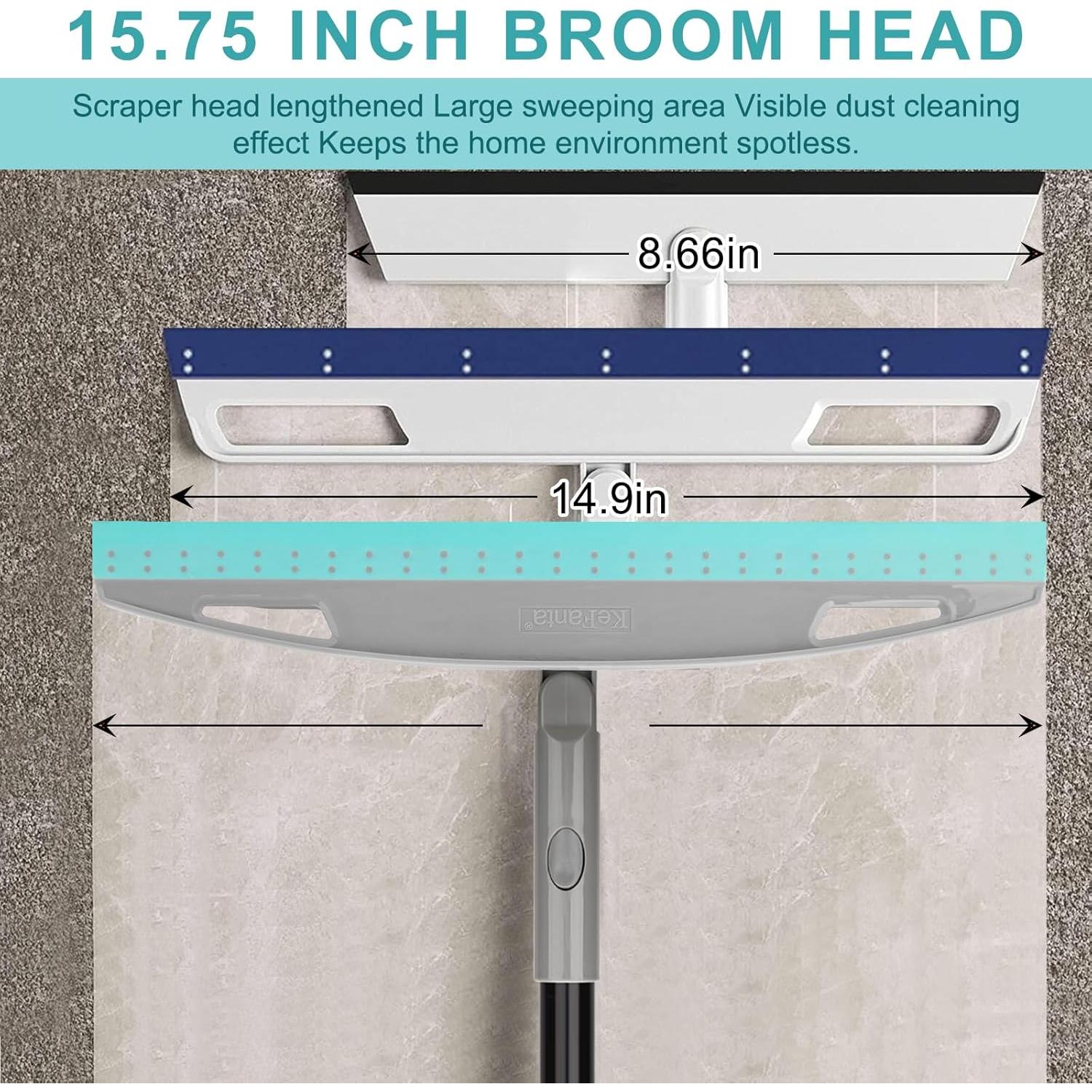 Escoba Mágica Multifuncional KeFanta 150 cm Azul para Piso