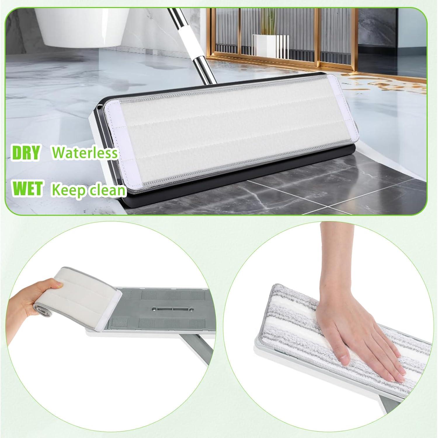 Paquete de 3 almohadillas de microfibra 33x12 cm Larrel