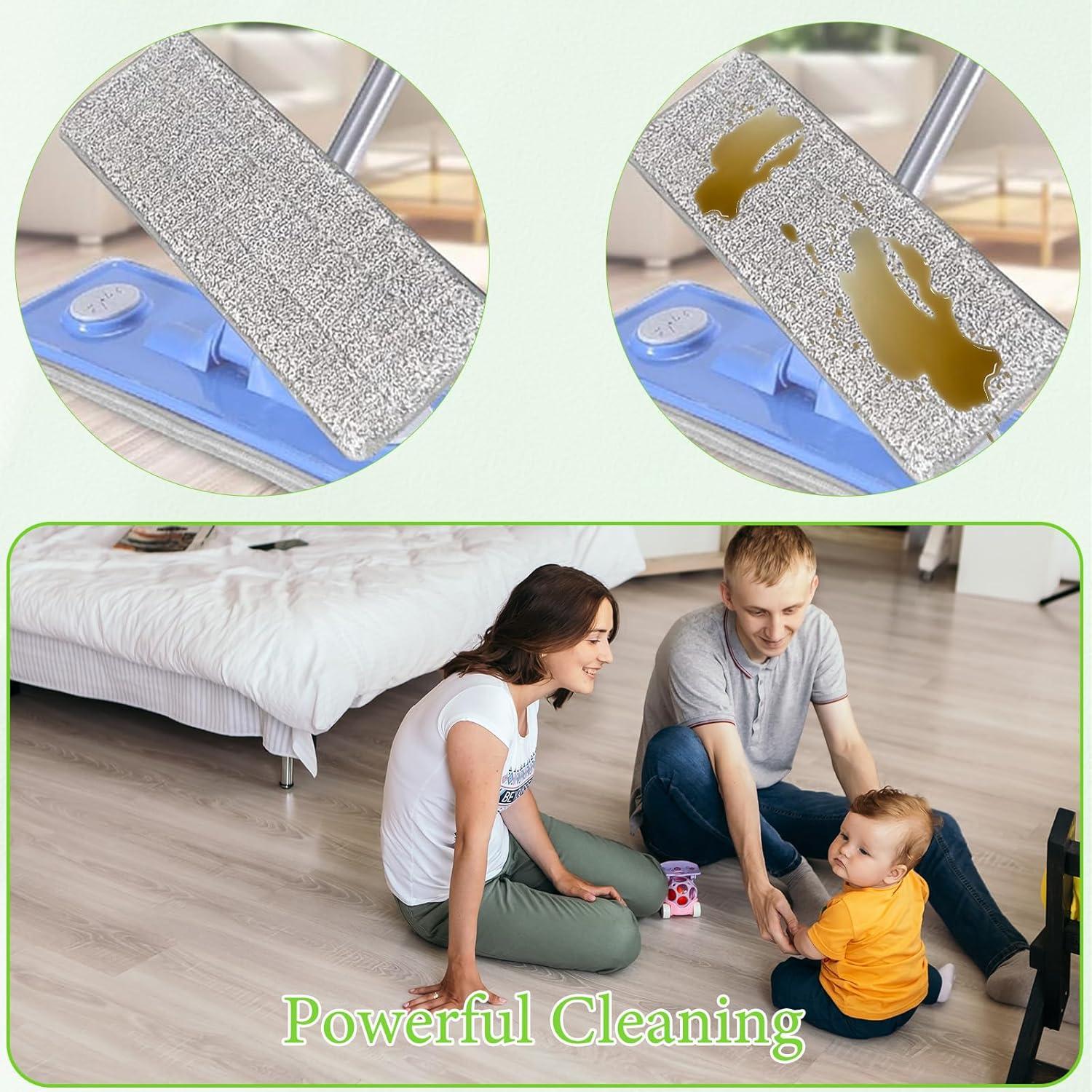 Paquete de 3 almohadillas de microfibra 33x12 cm Larrel